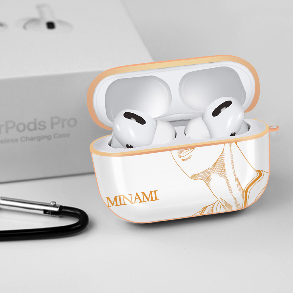 SLAM DUNK／スラムダンク 【AirPods Pro用】ハードシェル保護ケース｜耐衝撃・防指紋・カラビナ付き商品仕様