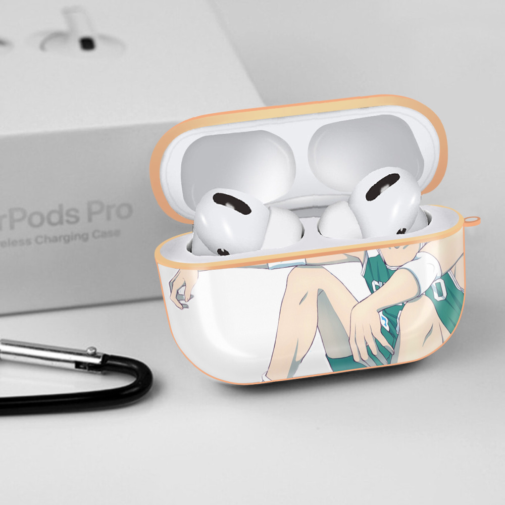 SLAM DUNK／スラムダンク 【AirPods Pro用】ハードシェル保護ケース｜耐衝撃・防指紋・カラビナ付き商品仕様