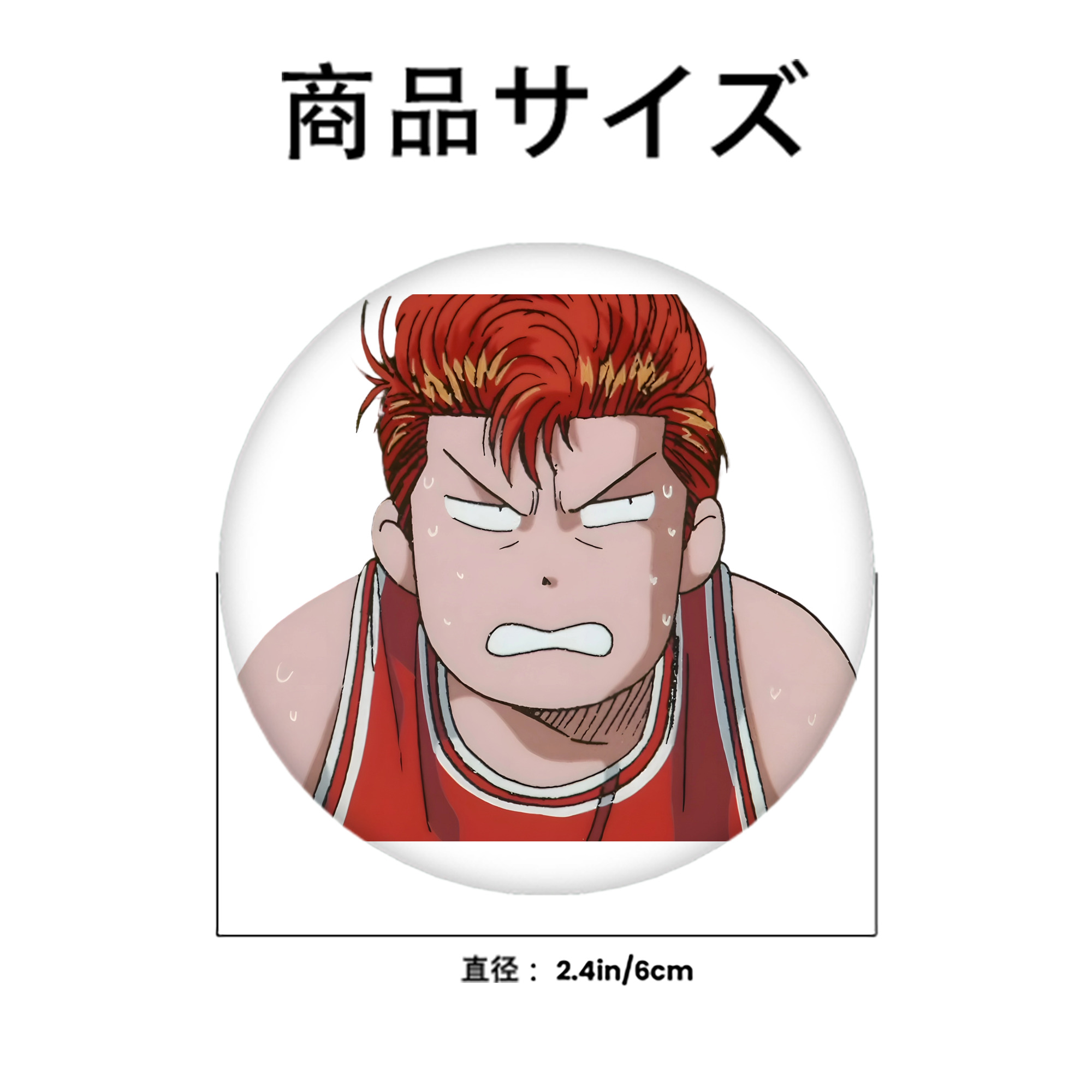 SLAM DUNK／スラムダンク 6cm 缶バッジ 複数セット
