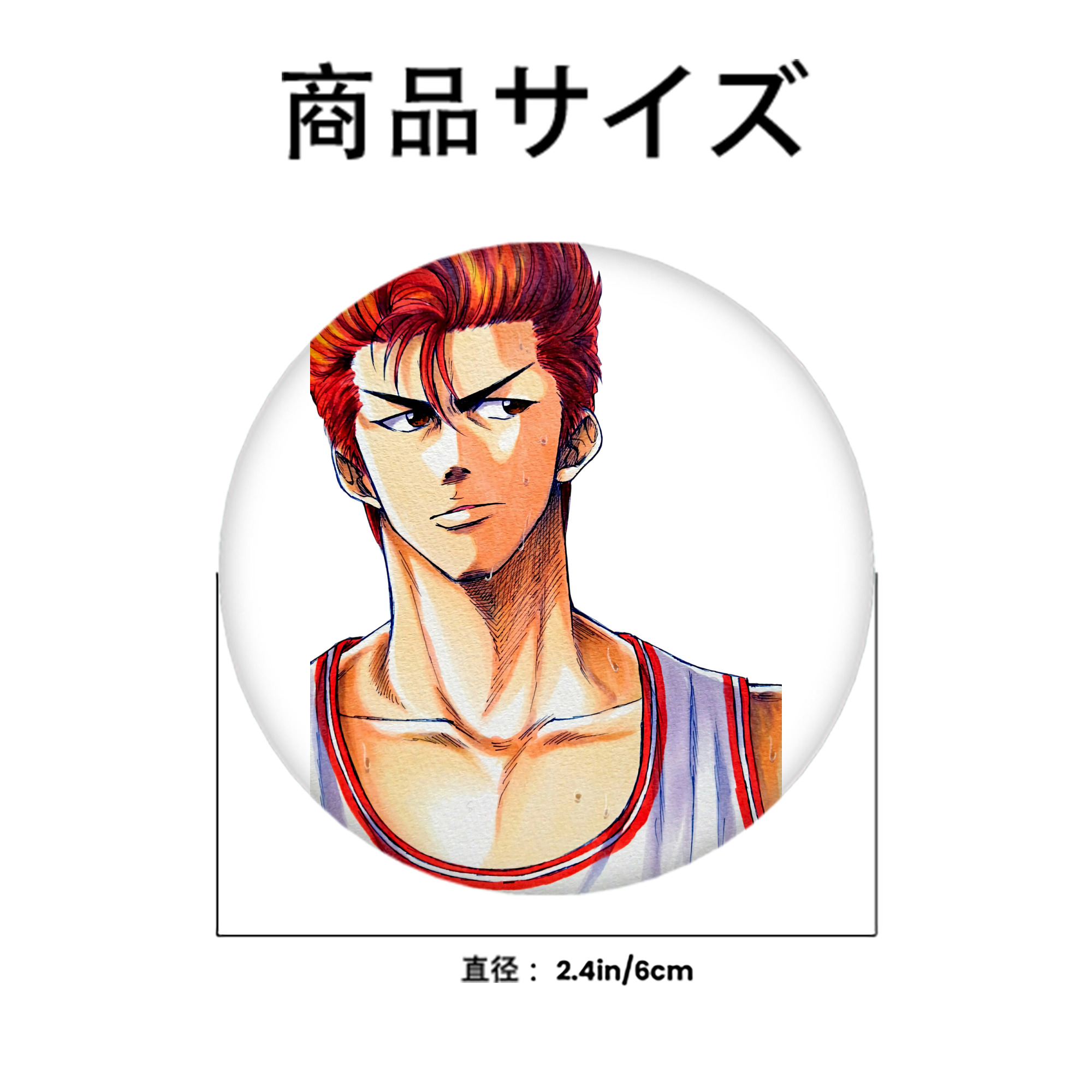 SLAM DUNK／スラムダンク 6cm 缶バッジ 複数セット