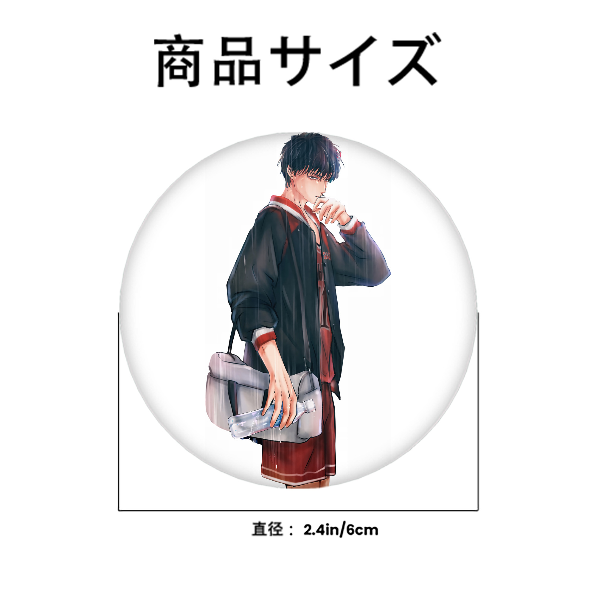 SLAM DUNK／スラムダンク 6cm 缶バッジ 複数セット