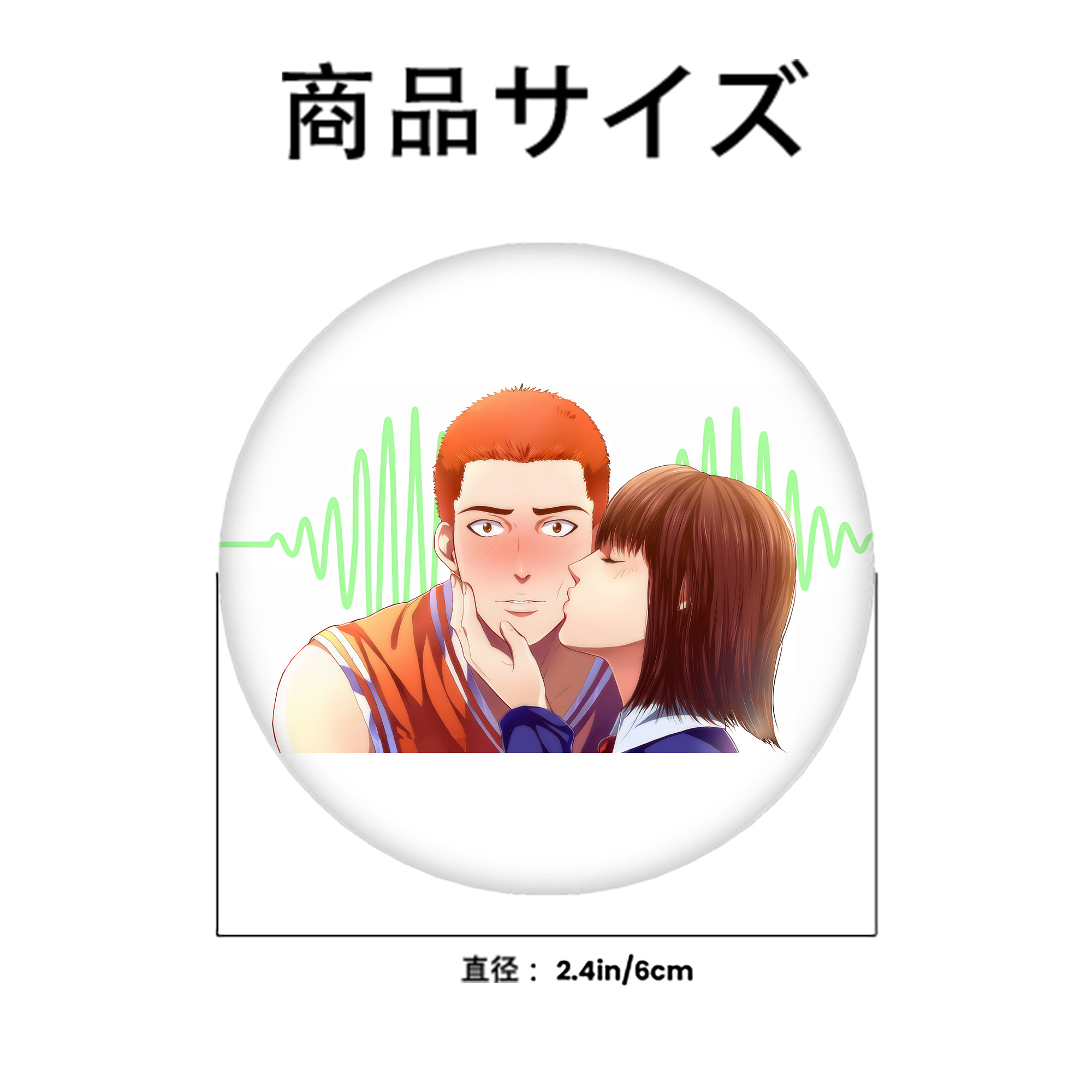 SLAM DUNK／スラムダンク 6cm 缶バッジ 複数セット