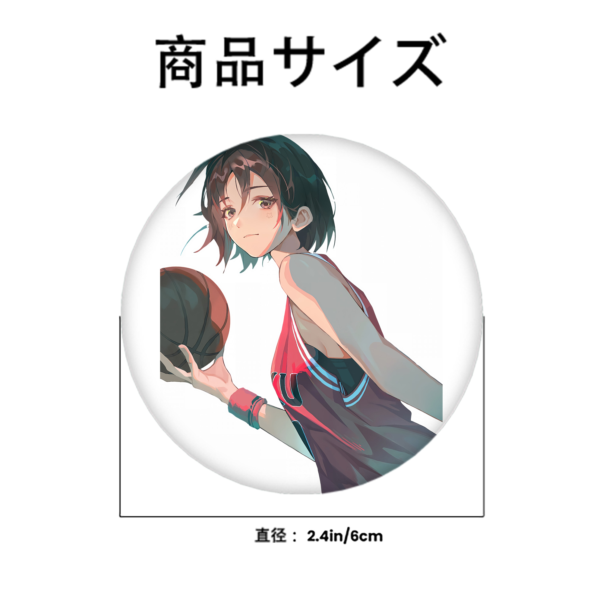 SLAM DUNK／スラムダンク 6cm 缶バッジ 複数セット