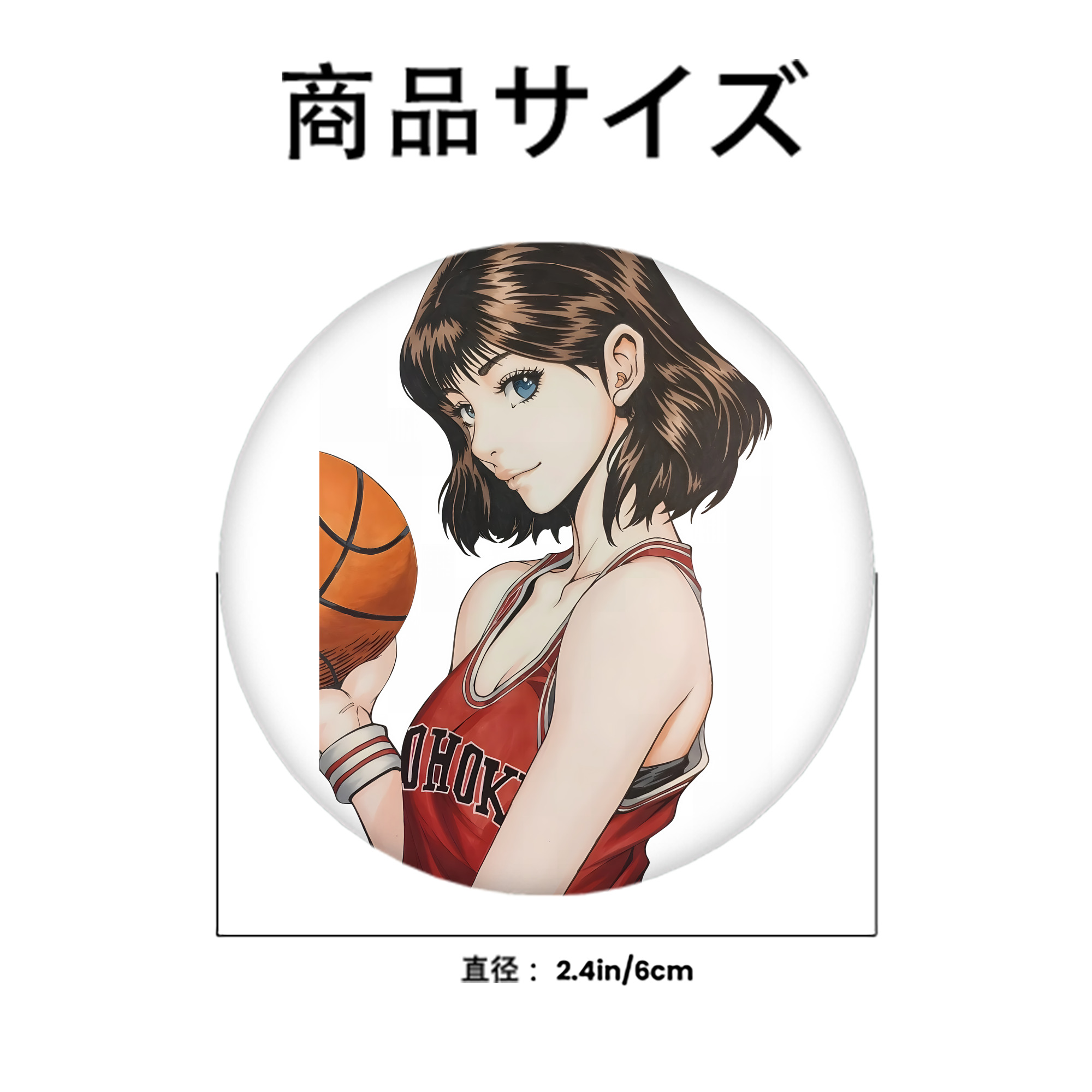 SLAM DUNK／スラムダンク 6cm 缶バッジ 複数セット