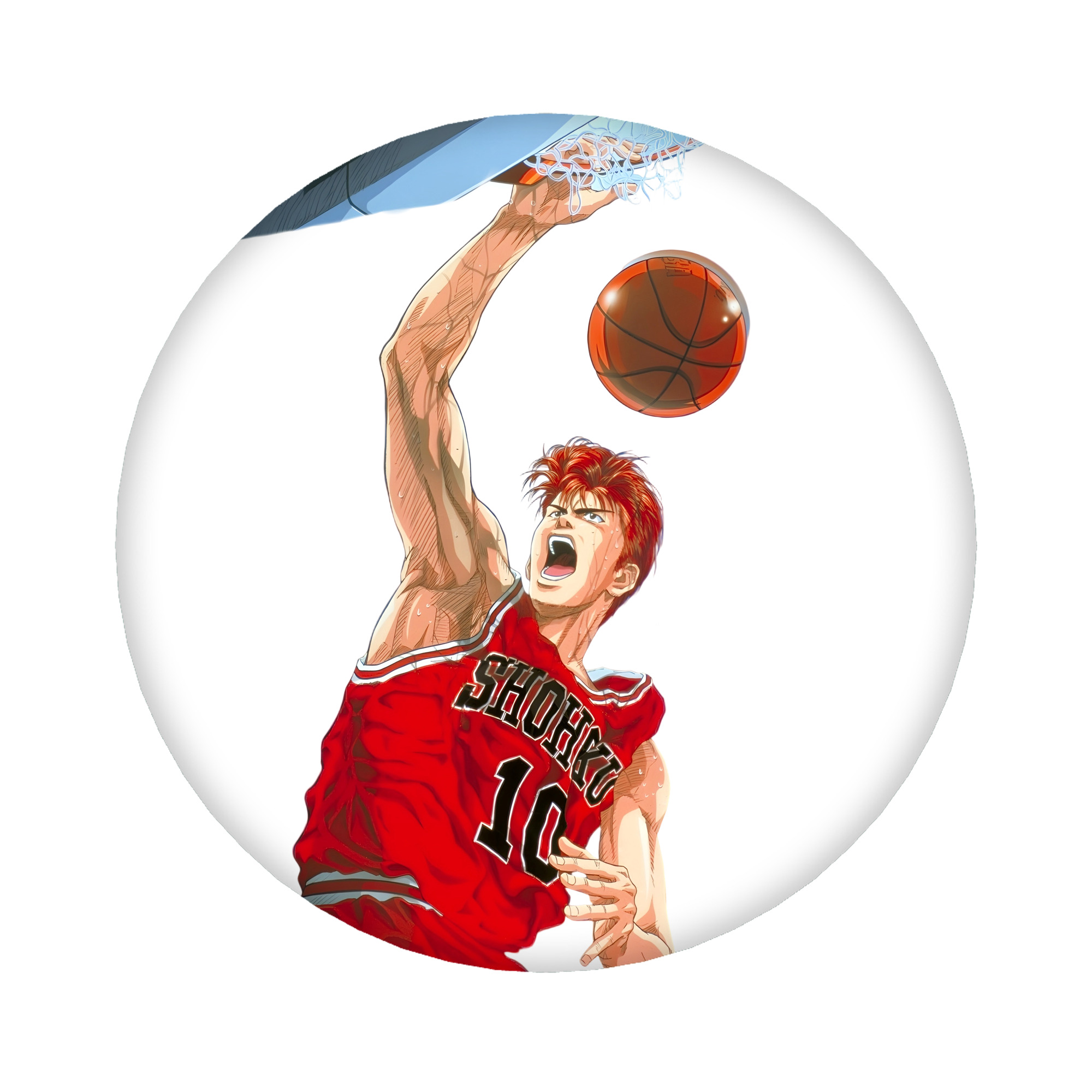 （画像用） SLAM DUNK／スラムダンク 6cm 缶バッジ 複数セット