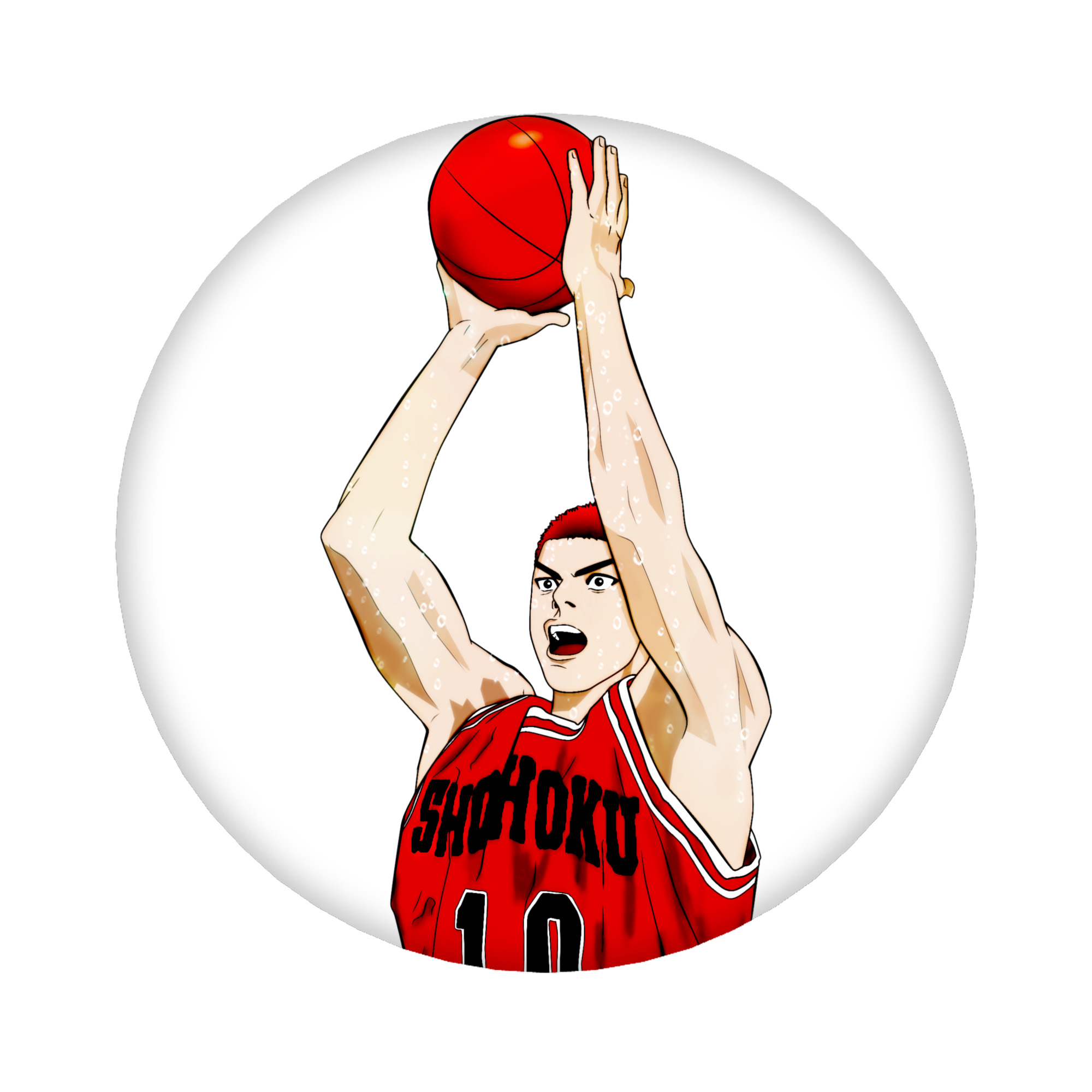 （画像用） SLAM DUNK／スラムダンク 6cm 缶バッジ 複数セット