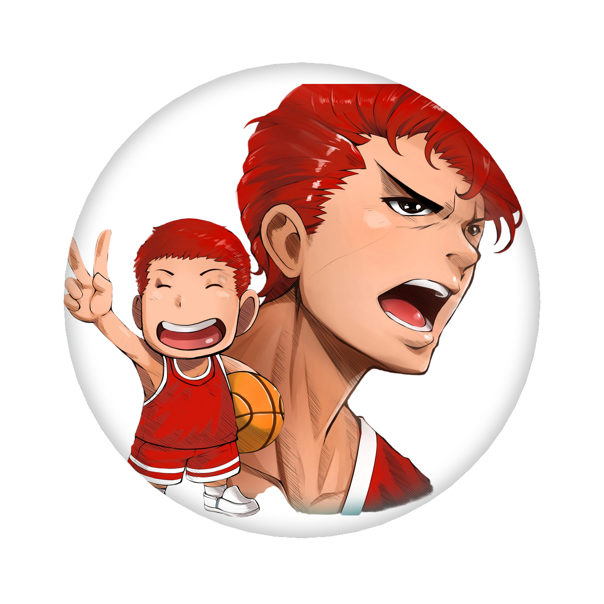 （画像用） SLAM DUNK／スラムダンク 6cm 缶バッジ 複数セット