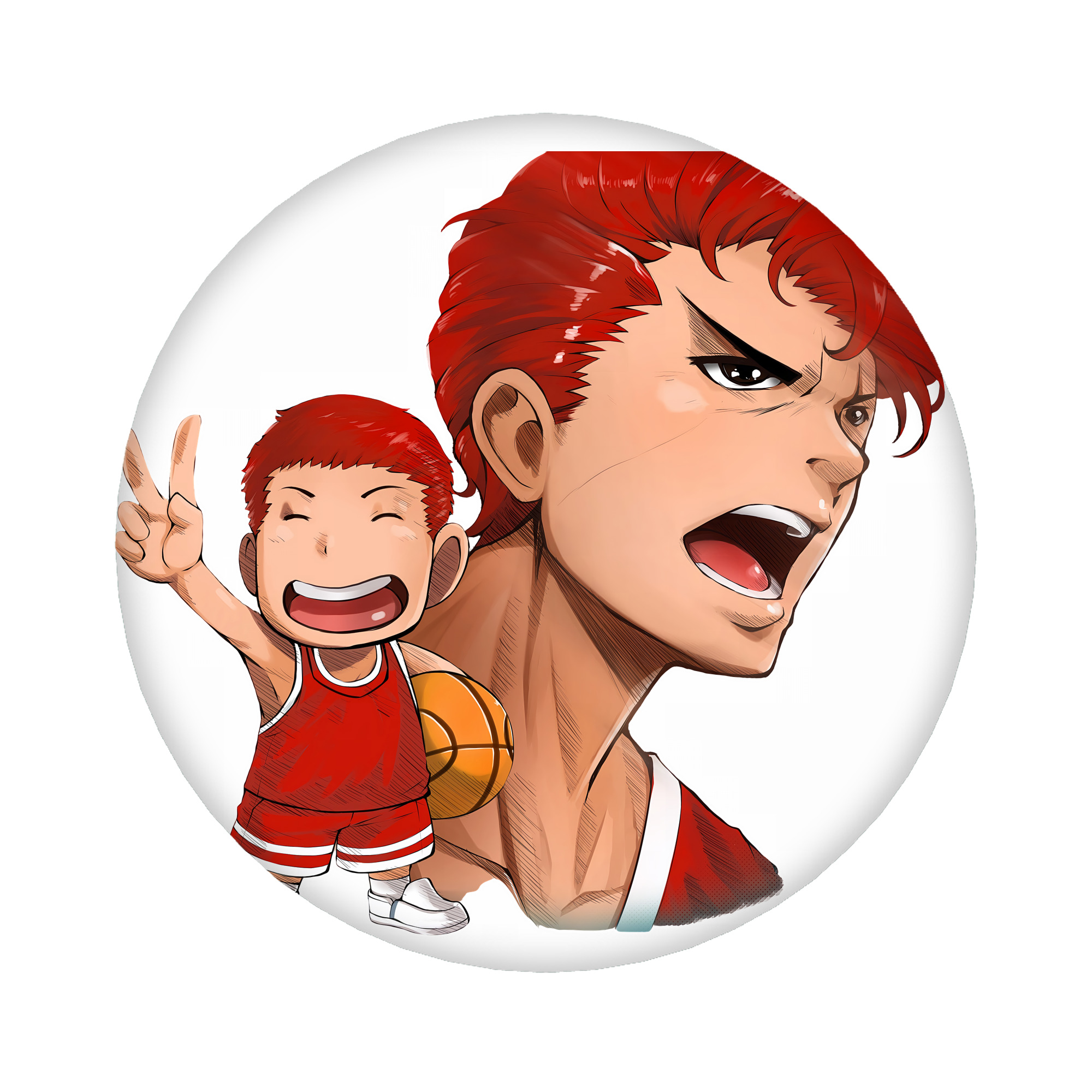 （画像用） SLAM DUNK／スラムダンク 6cm 缶バッジ 複数セット