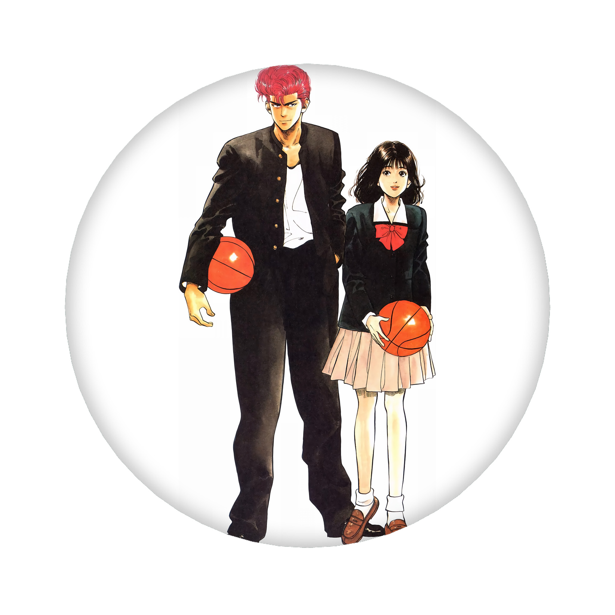 （画像用） SLAM DUNK／スラムダンク 6cm 缶バッジ 複数セット