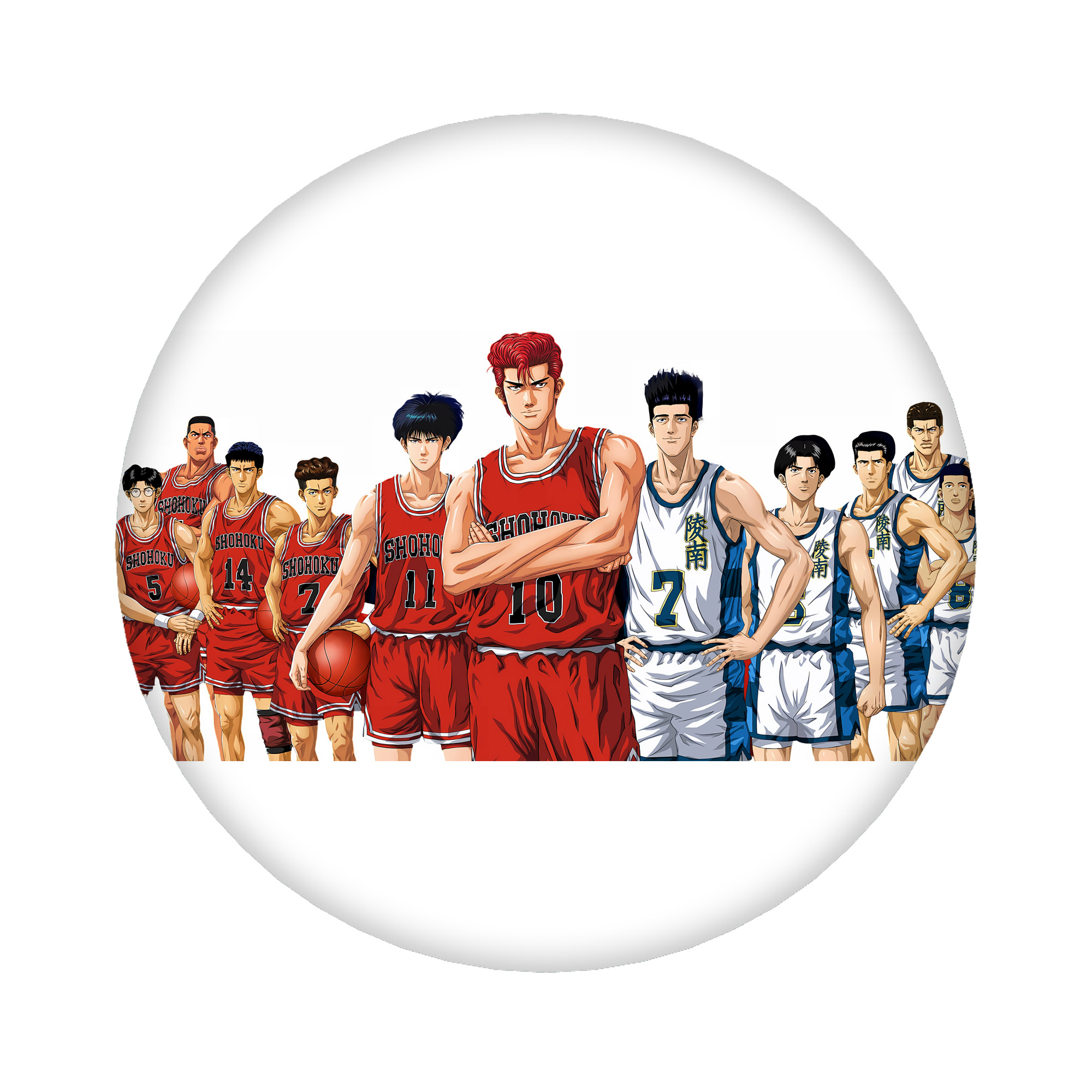 （画像用） SLAM DUNK／スラムダンク 6cm 缶バッジ 複数セット