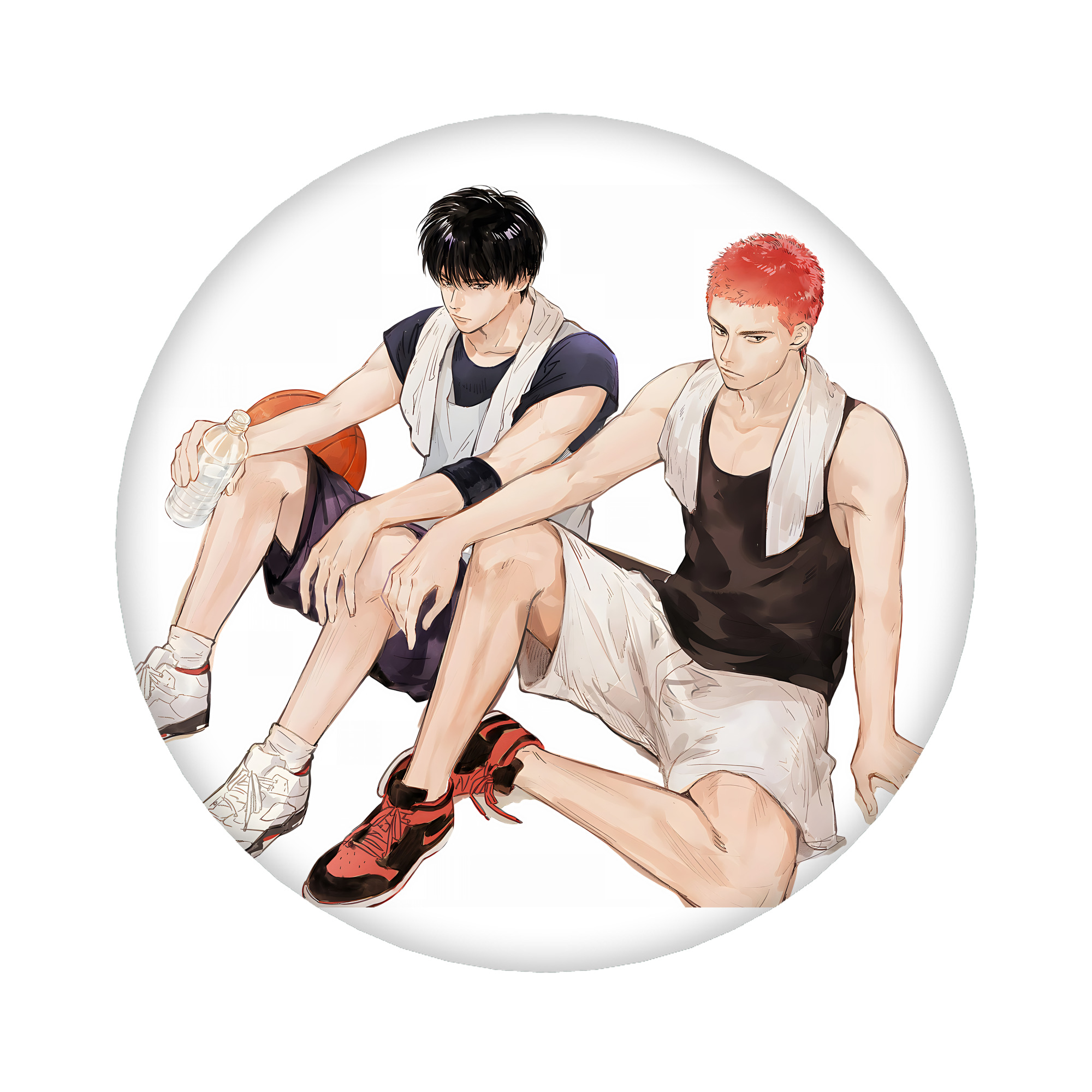 （画像用） SLAM DUNK／スラムダンク 6cm 缶バッジ 複数セット