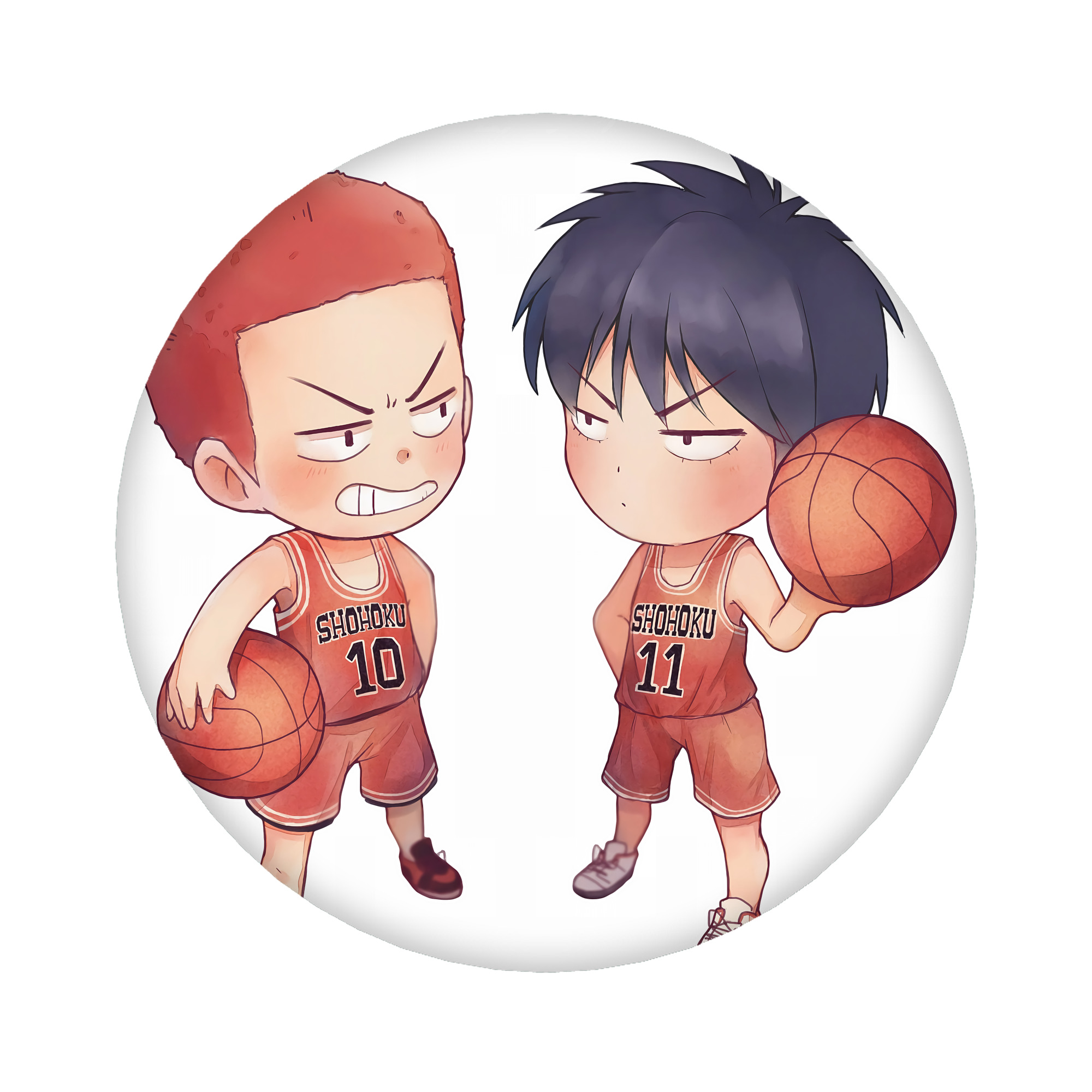 （画像用） SLAM DUNK／スラムダンク 6cm 缶バッジ 複数セット