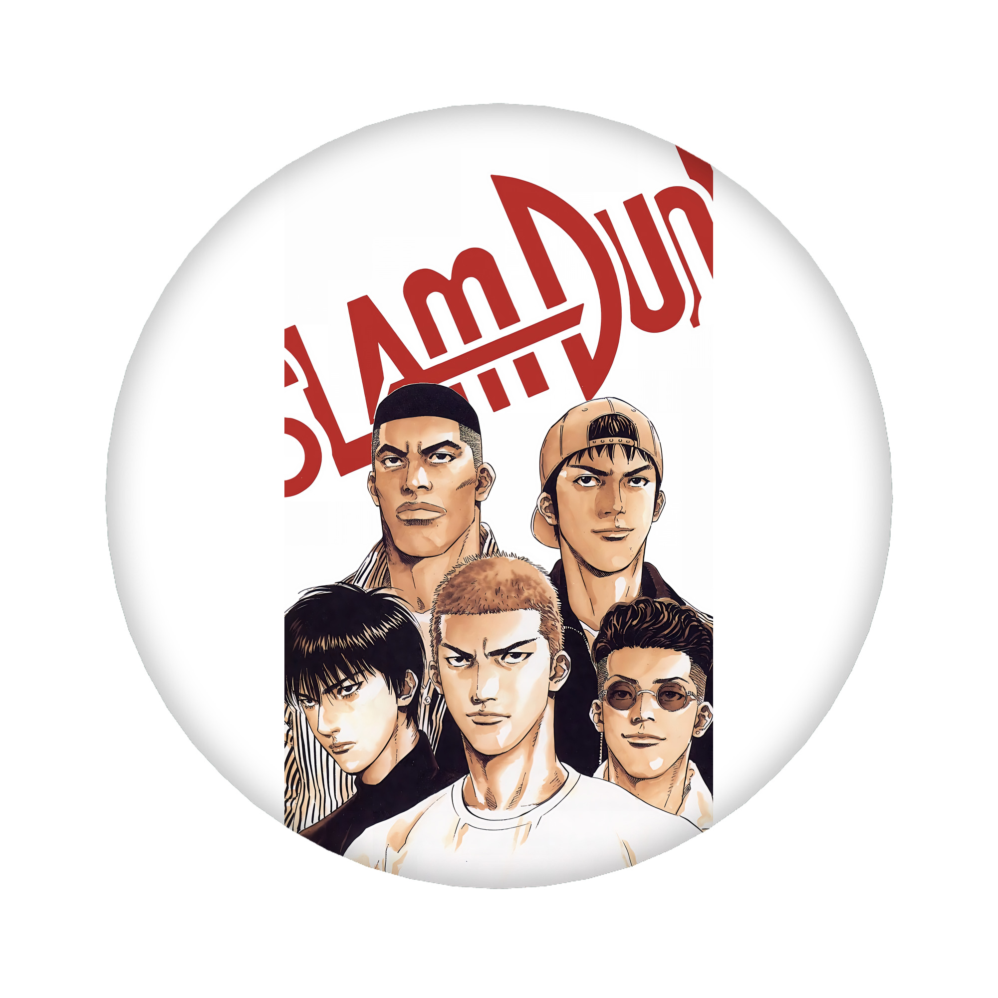 （画像用） SLAM DUNK／スラムダンク 6cm 缶バッジ 複数セット