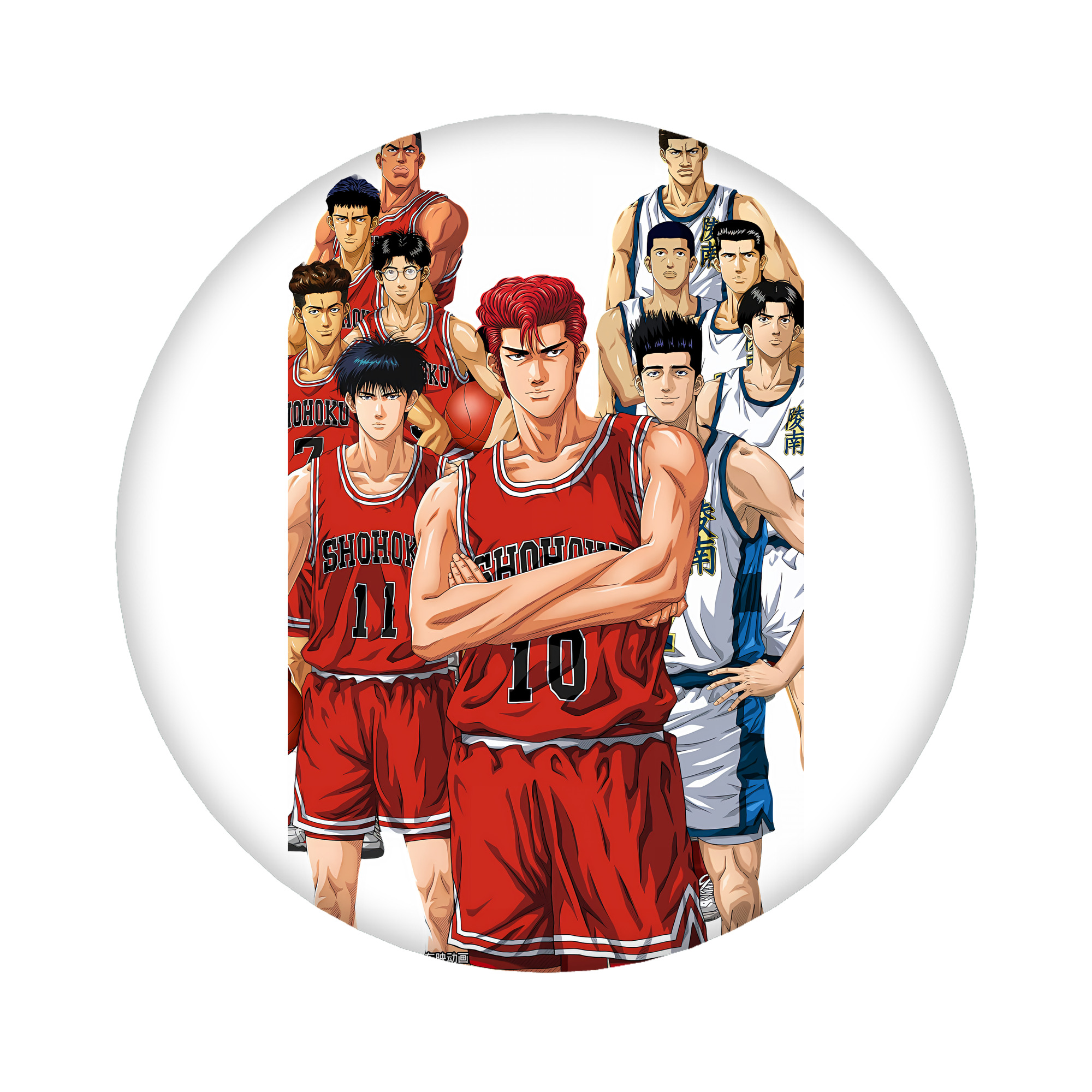 （画像用） SLAM DUNK／スラムダンク 6cm 缶バッジ 複数セット