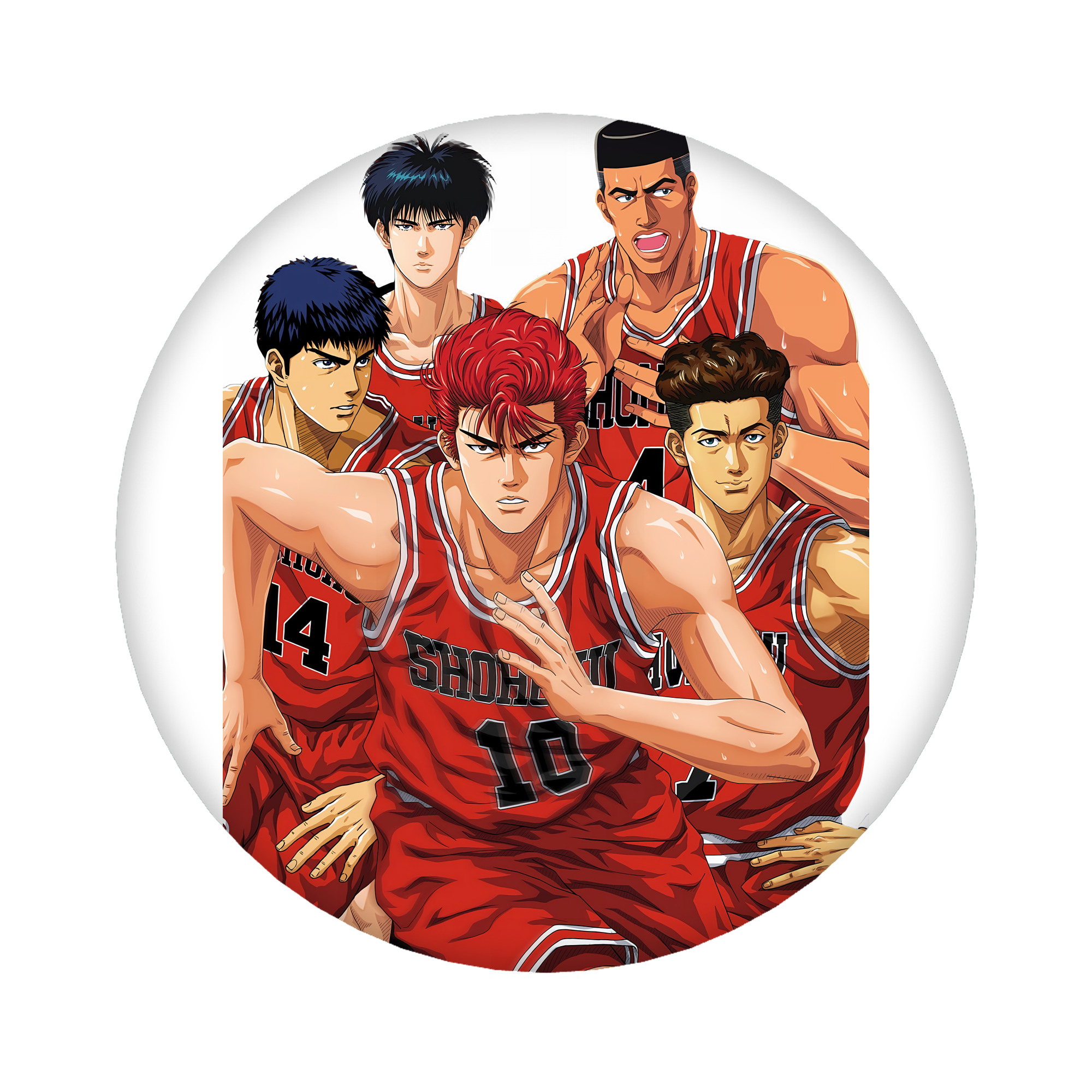 （画像用） SLAM DUNK／スラムダンク 6cm 缶バッジ 複数セット