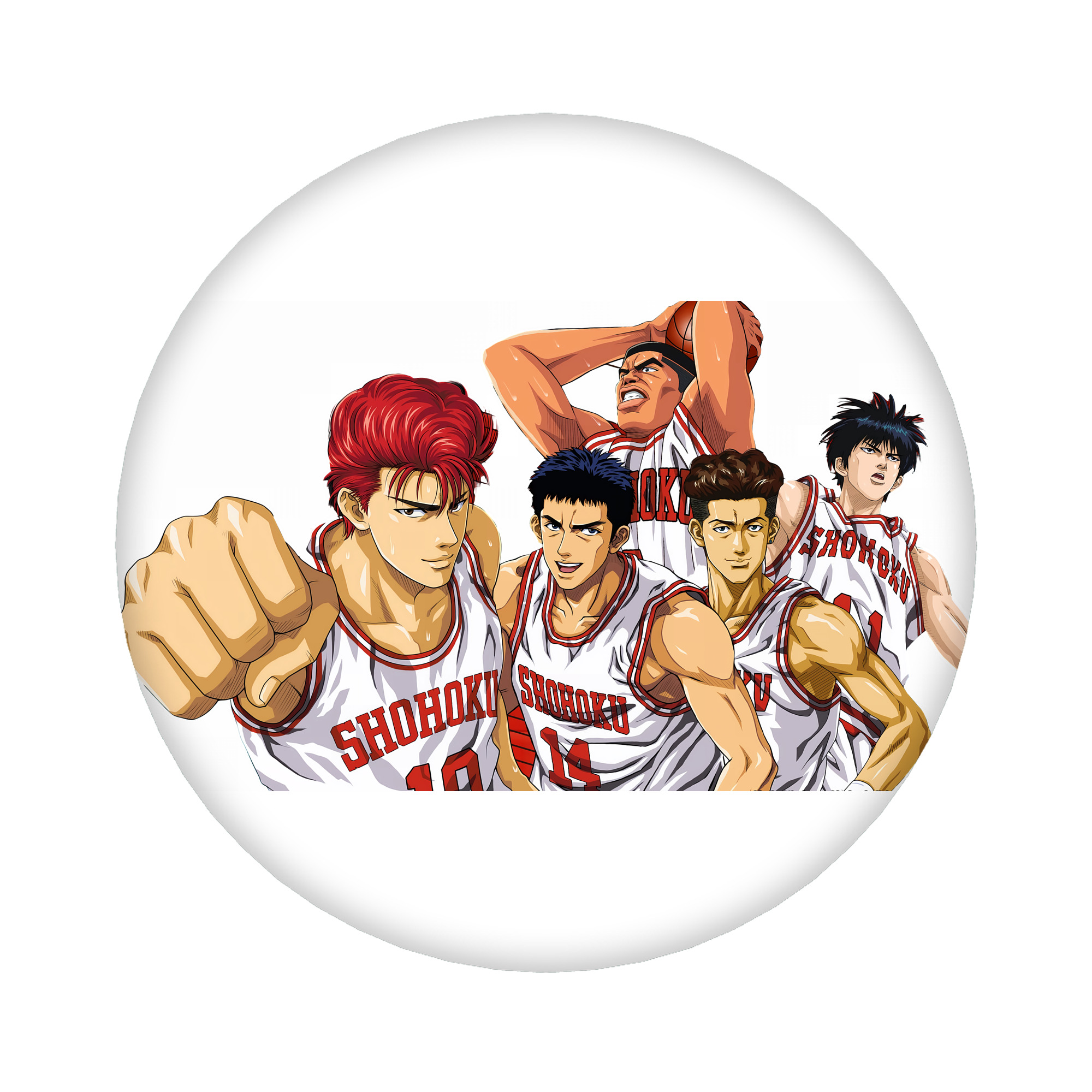 （画像用） SLAM DUNK／スラムダンク 6cm 缶バッジ 複数セット