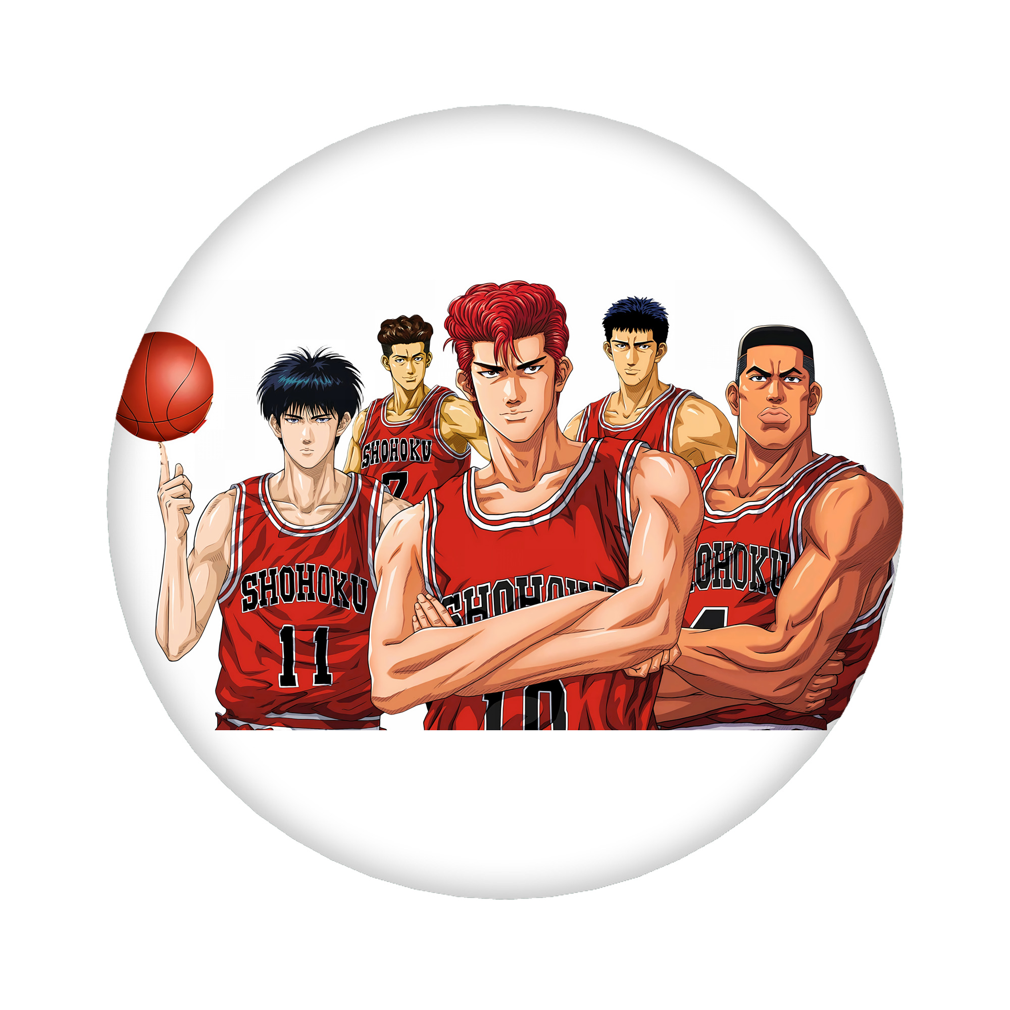 （画像用） SLAM DUNK／スラムダンク 6cm 缶バッジ 複数セット