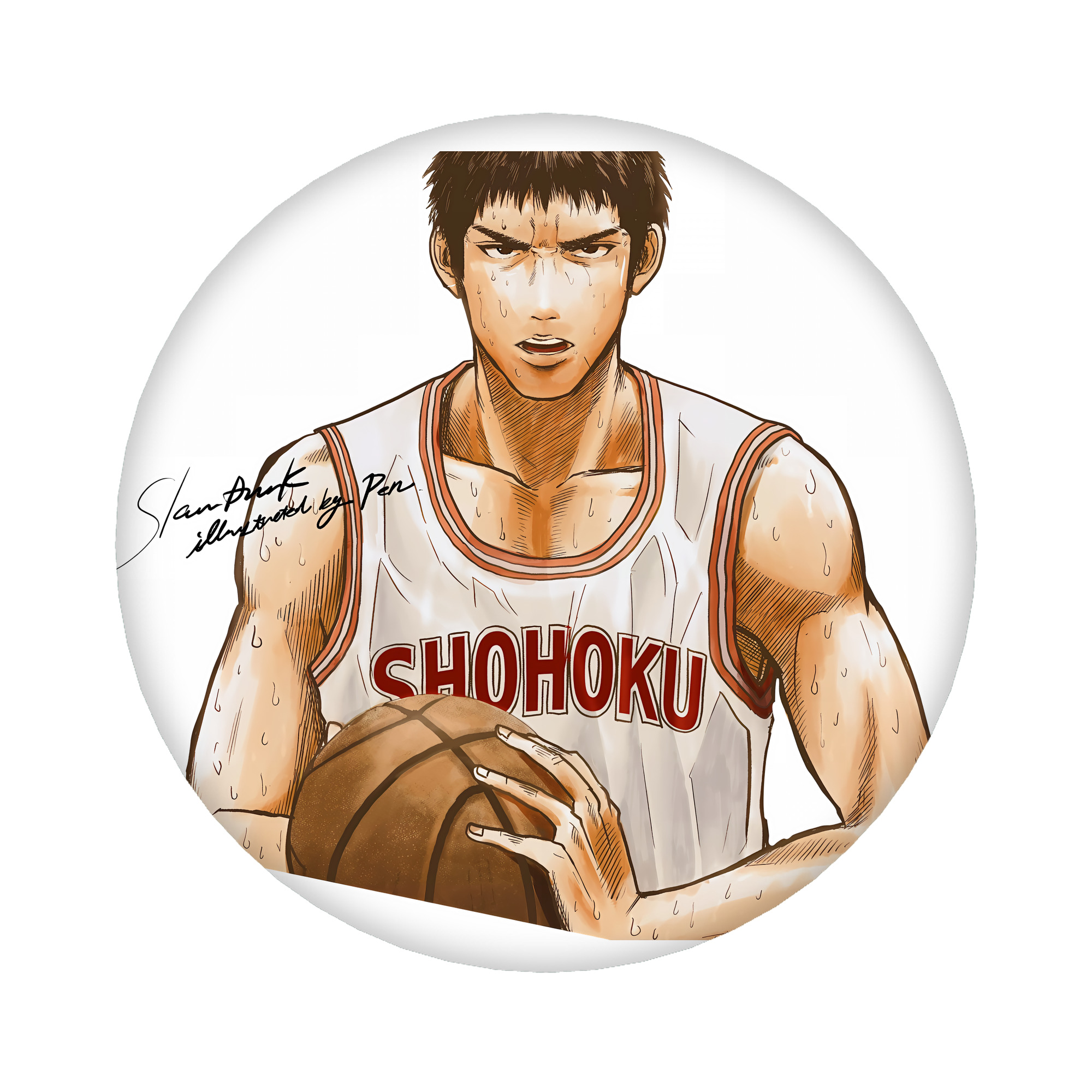 （画像用） SLAM DUNK／スラムダンク 6cm 缶バッジ 複数セット