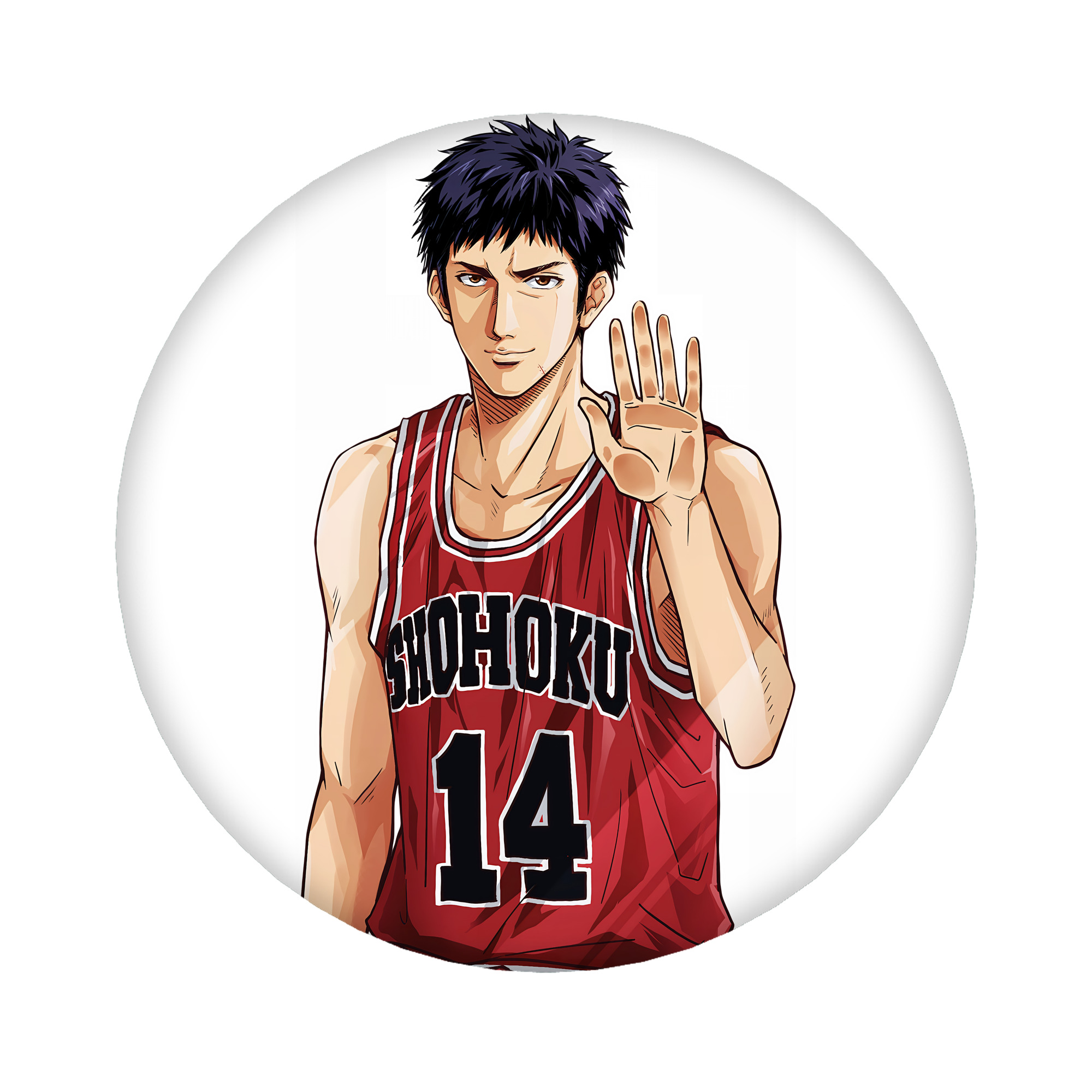 （画像用） SLAM DUNK／スラムダンク 6cm 缶バッジ 複数セット