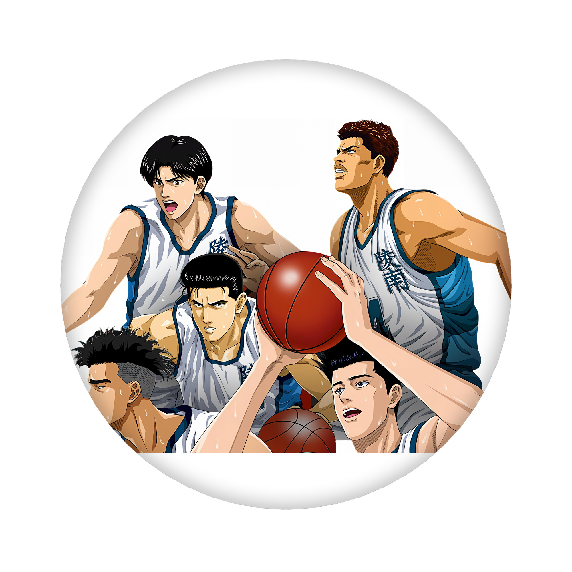 （画像用） SLAM DUNK／スラムダンク 6cm 缶バッジ 複数セット