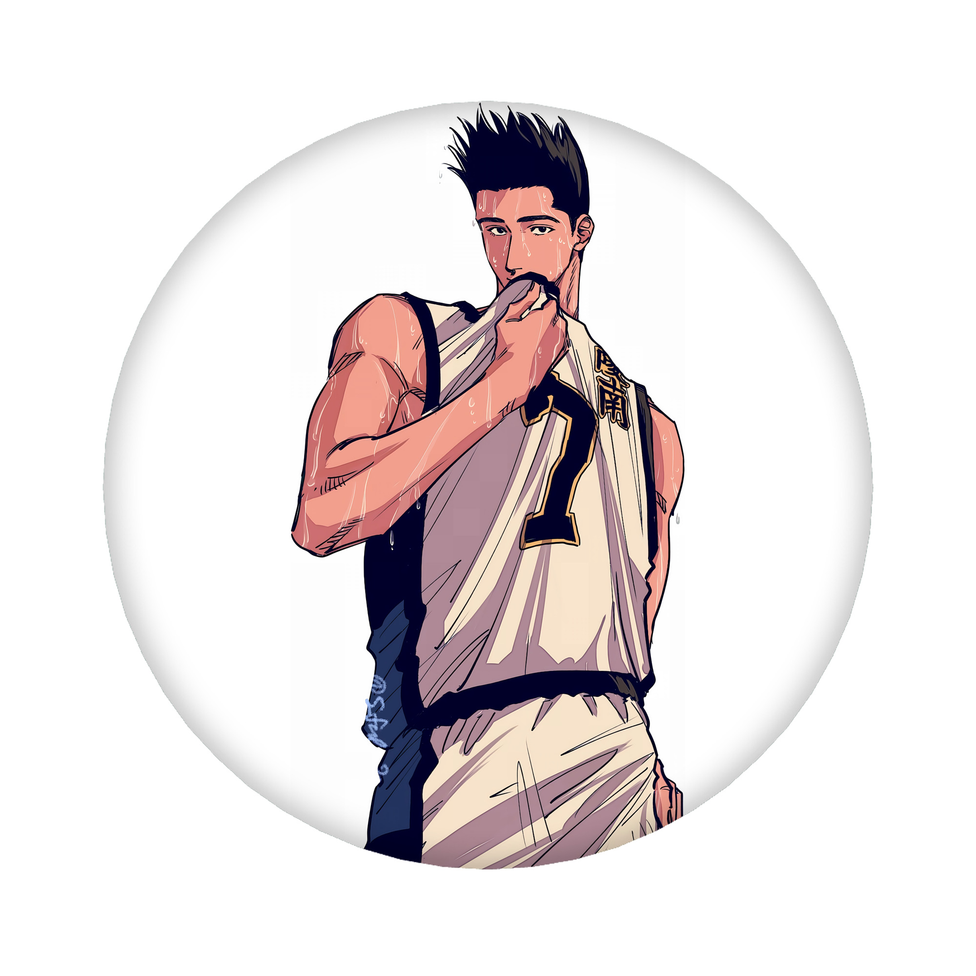 （画像用） SLAM DUNK／スラムダンク 6cm 缶バッジ 複数セット