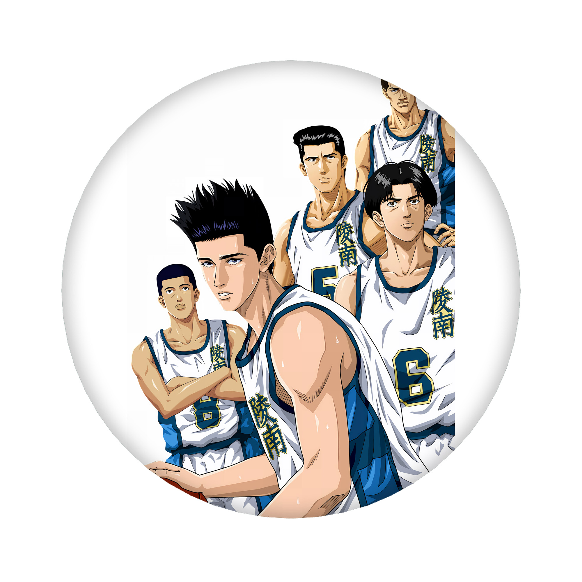 （画像用） SLAM DUNK／スラムダンク 6cm 缶バッジ 複数セット