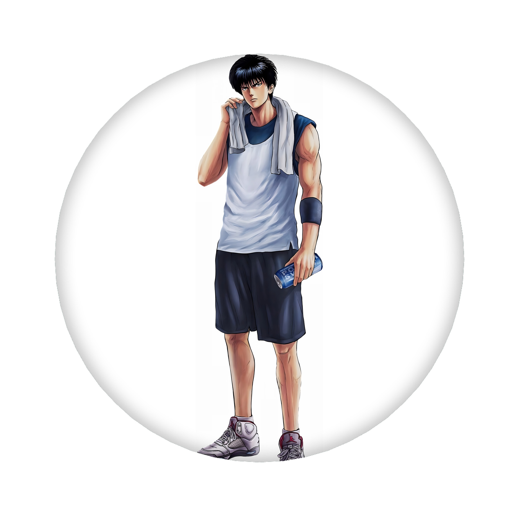 （画像用） SLAM DUNK／スラムダンク 6cm 缶バッジ 複数セット