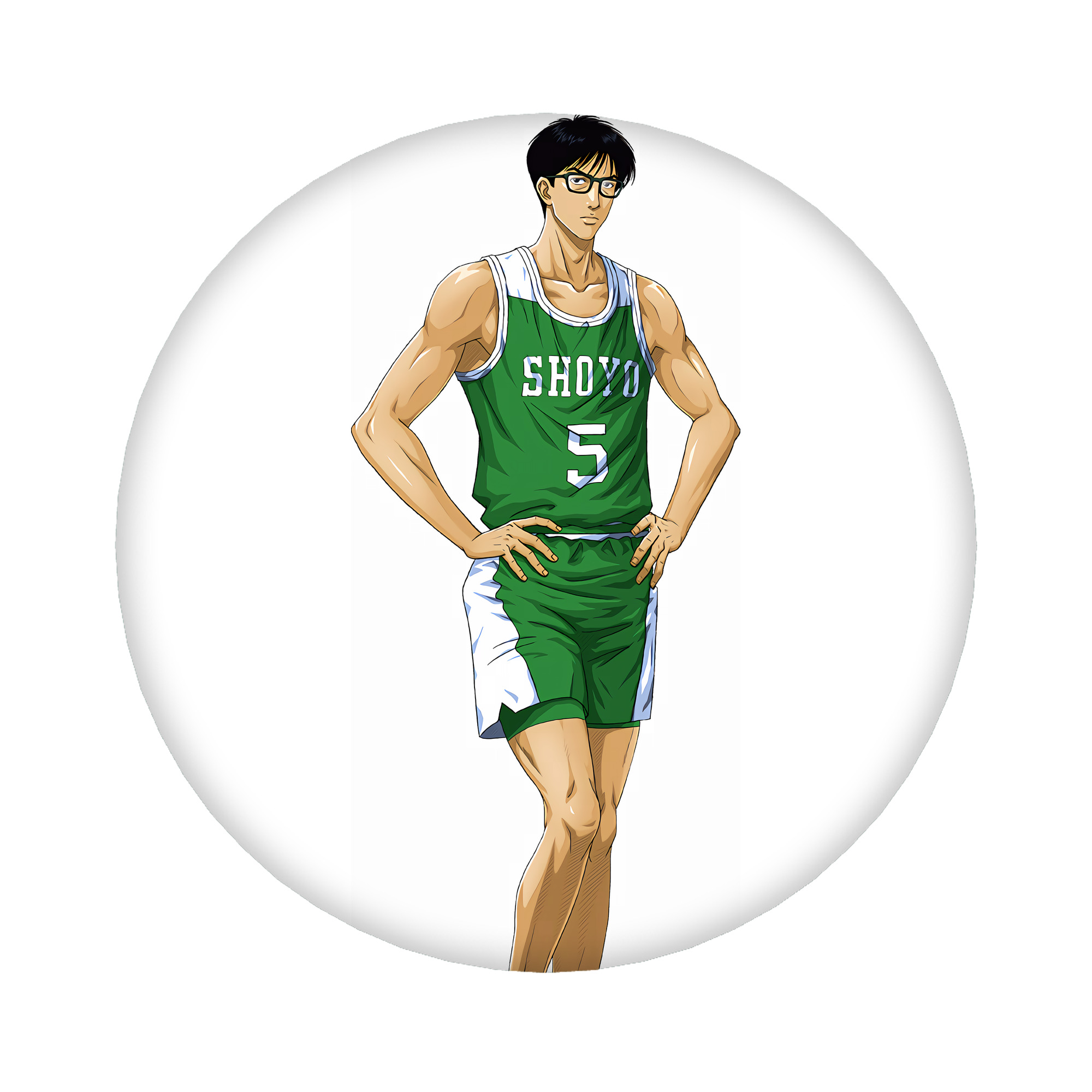 （画像用） SLAM DUNK／スラムダンク 6cm 缶バッジ 複数セット