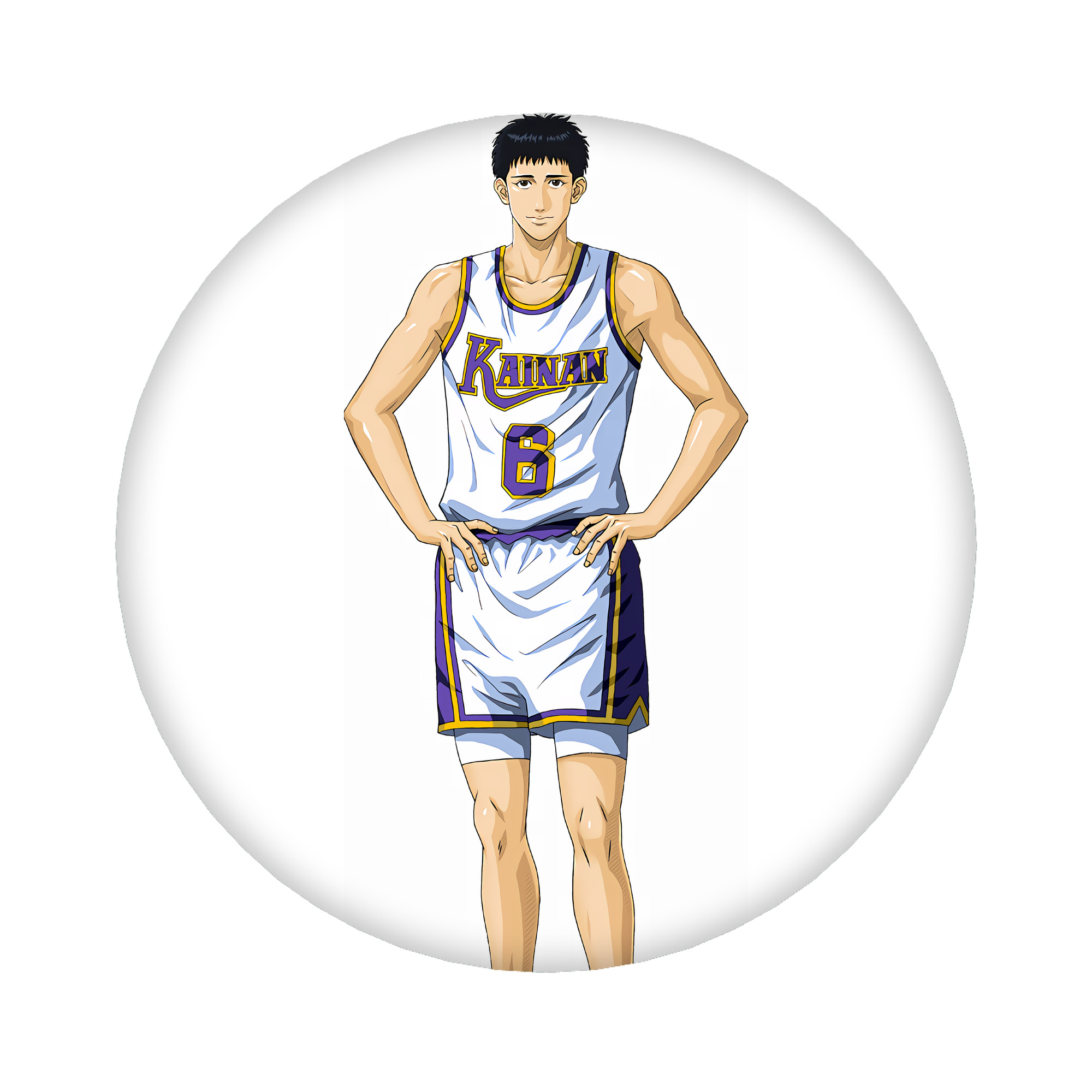 （画像用） SLAM DUNK／スラムダンク 6cm 缶バッジ 複数セット