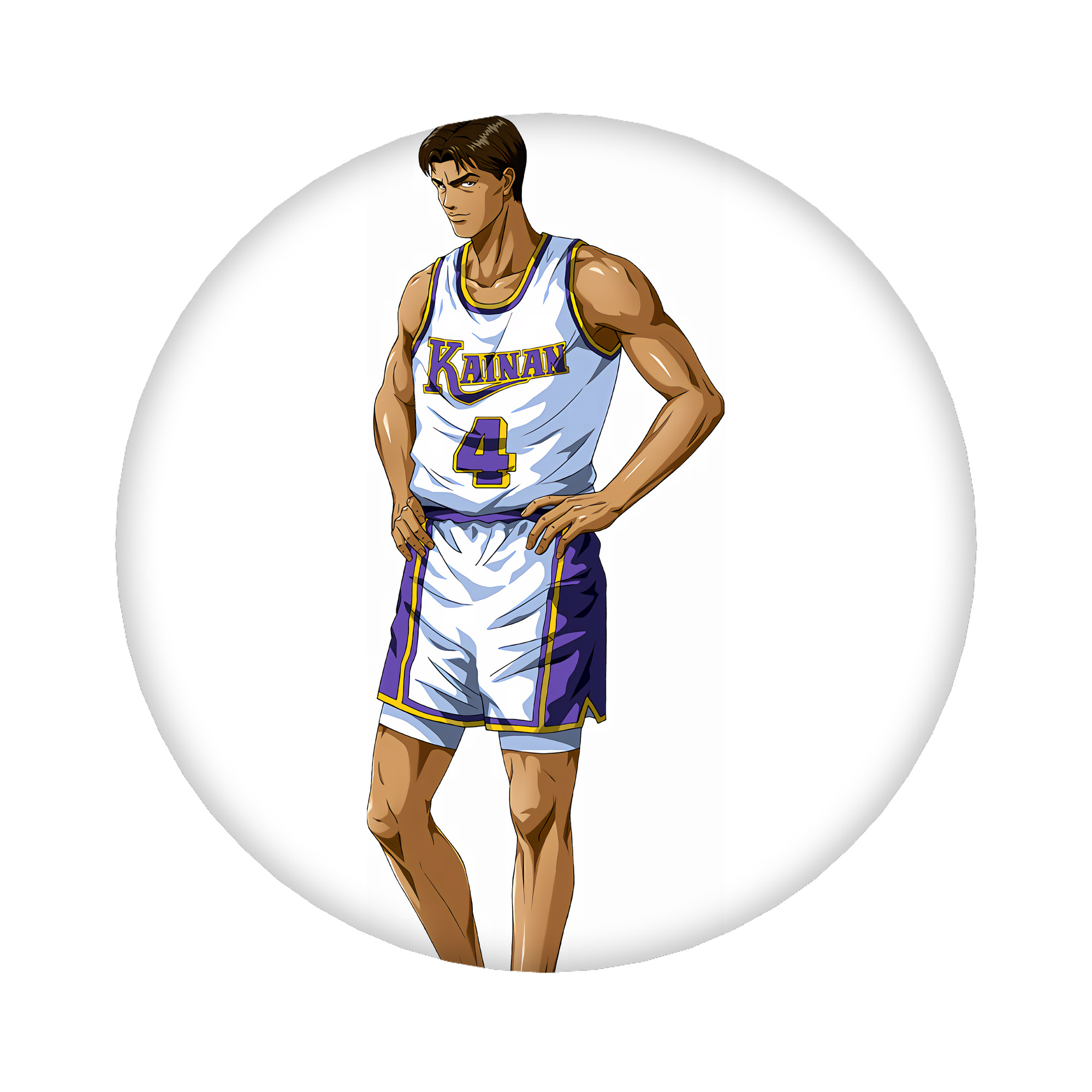 （画像用） SLAM DUNK／スラムダンク 6cm 缶バッジ 複数セット