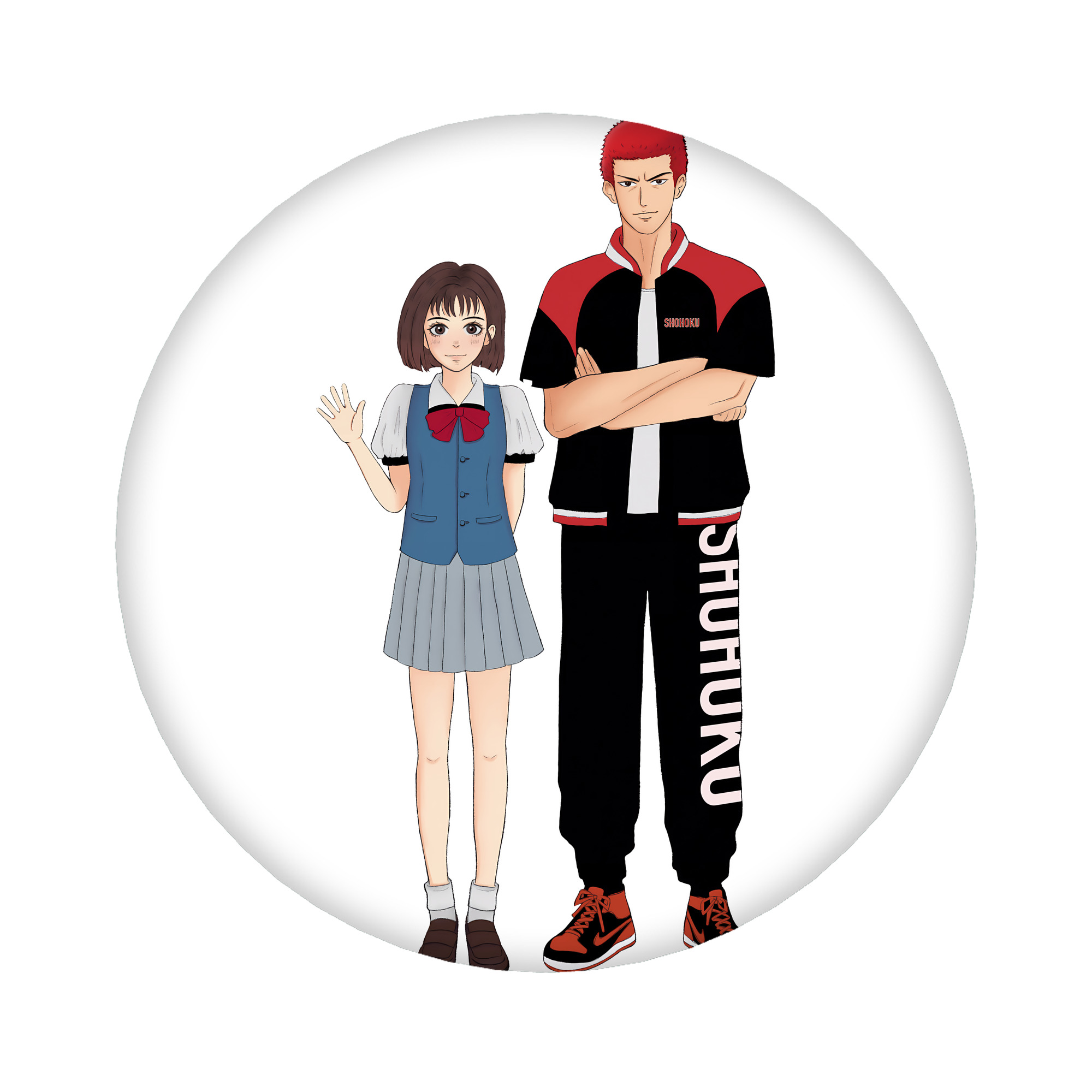 （画像用） SLAM DUNK／スラムダンク 6cm 缶バッジ 複数セット