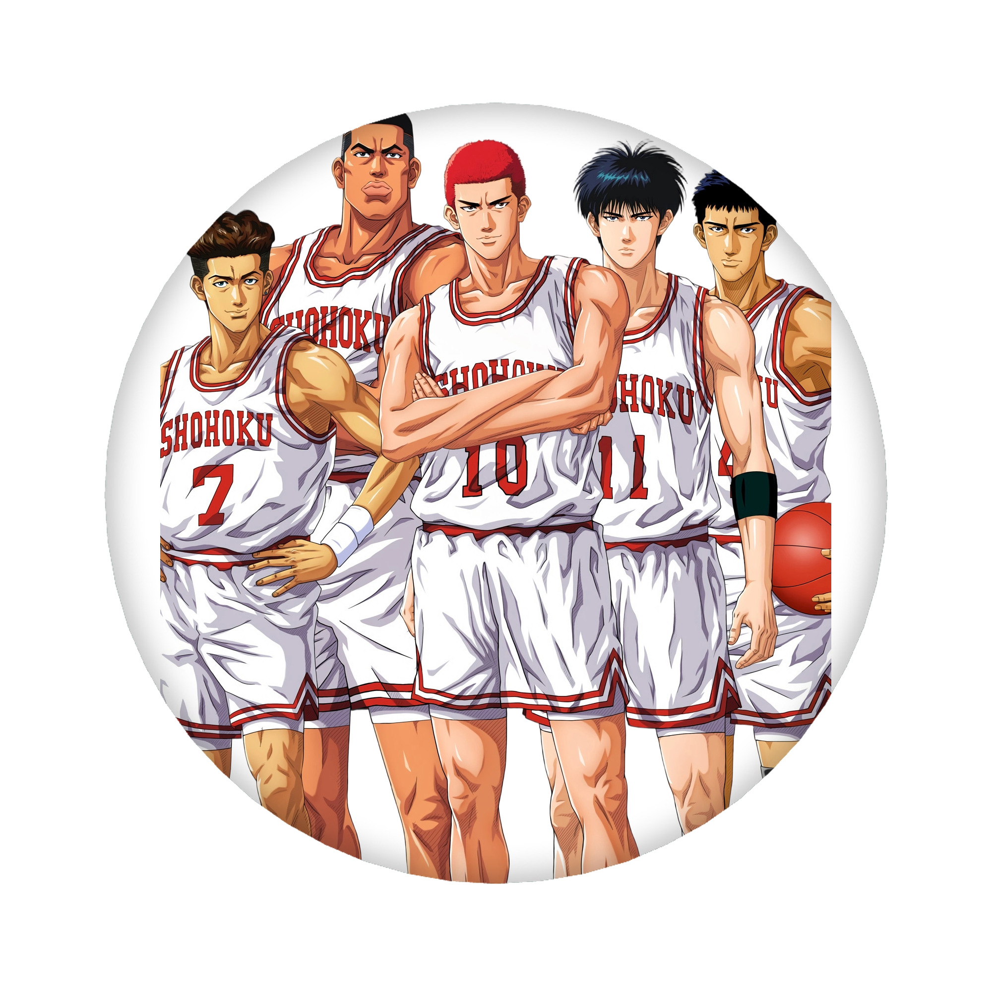 （画像用） SLAM DUNK／スラムダンク 6cm 缶バッジ 複数セット