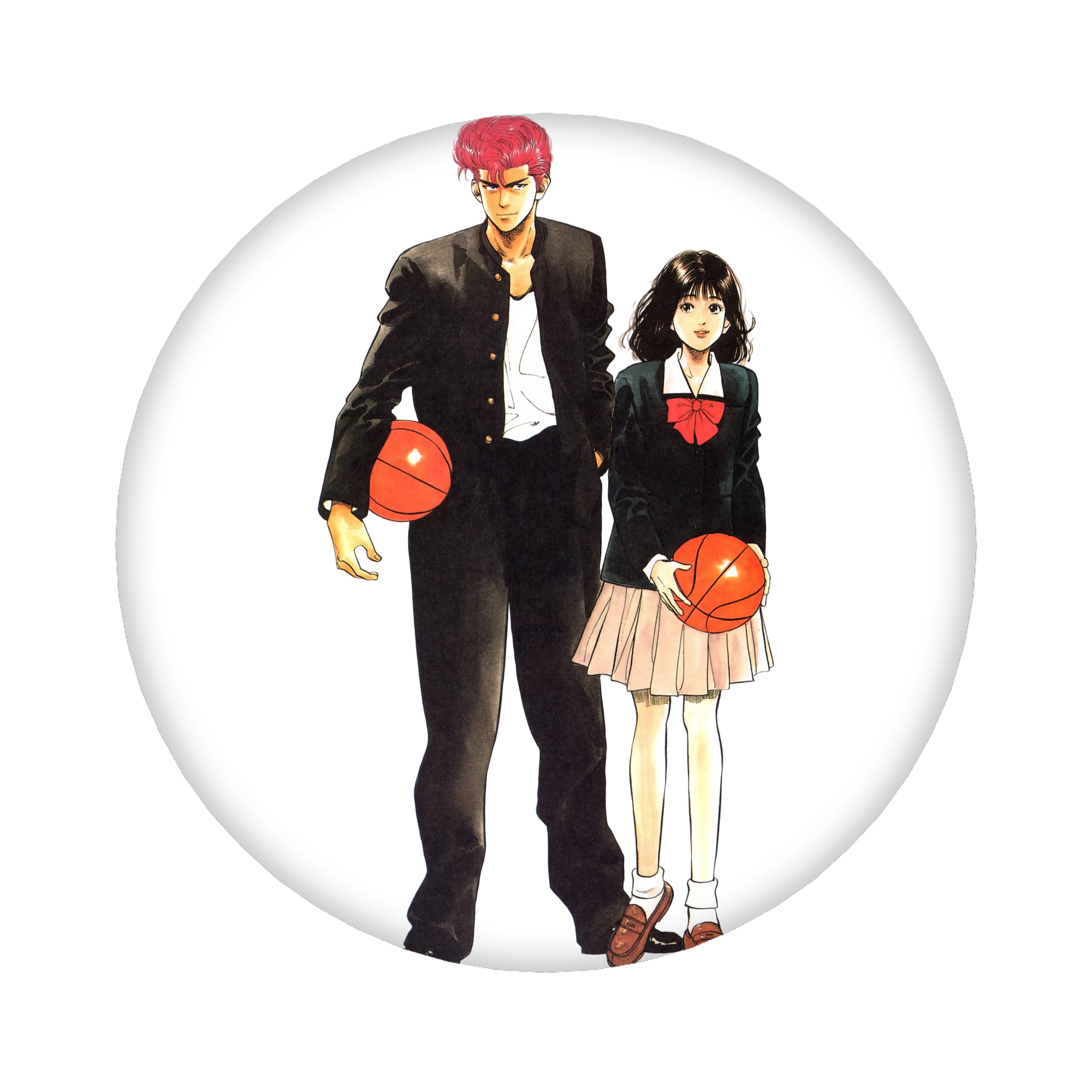 （画像用） SLAM DUNK／スラムダンク 6cm 缶バッジ 複数セット