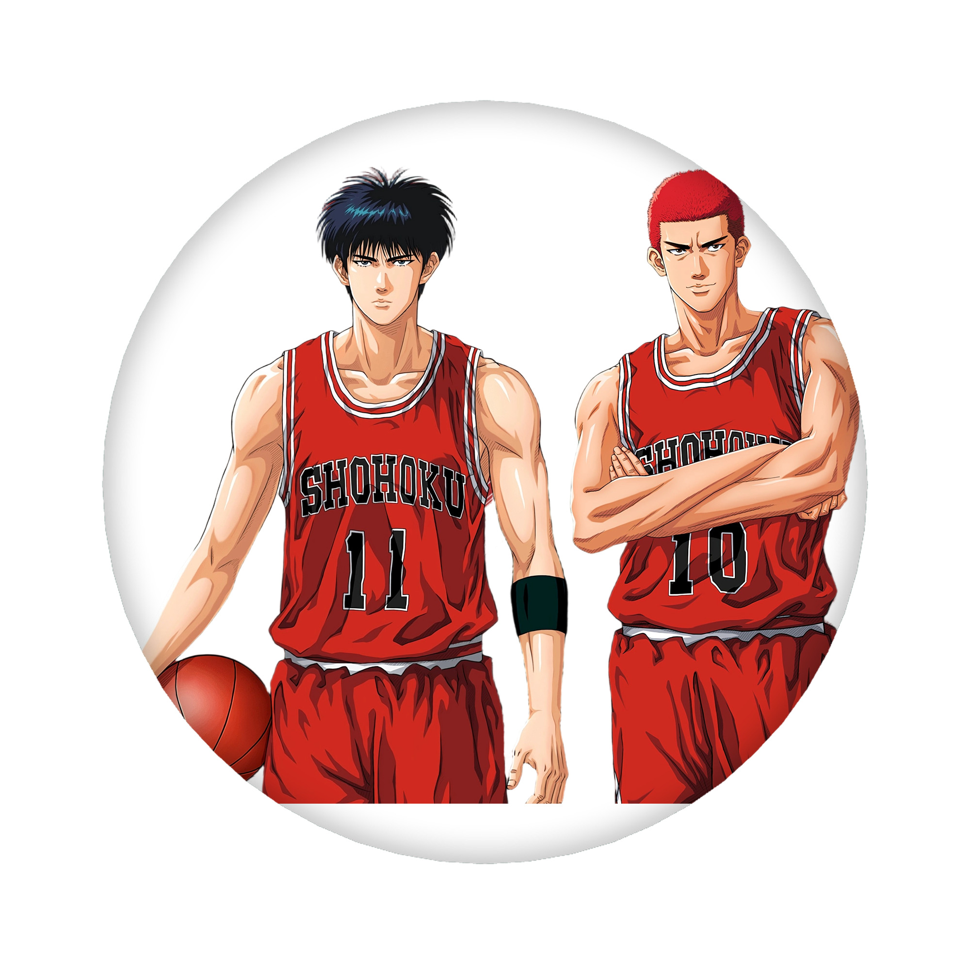 （画像用） SLAM DUNK／スラムダンク 6cm 缶バッジ 複数セット