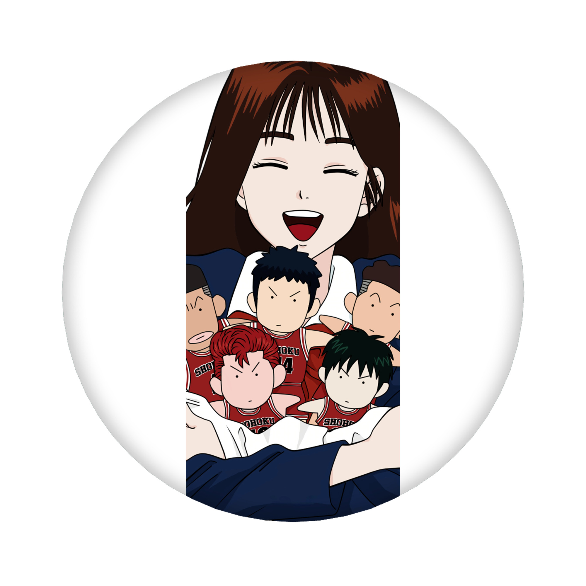 （画像用） SLAM DUNK／スラムダンク 6cm 缶バッジ 複数セット