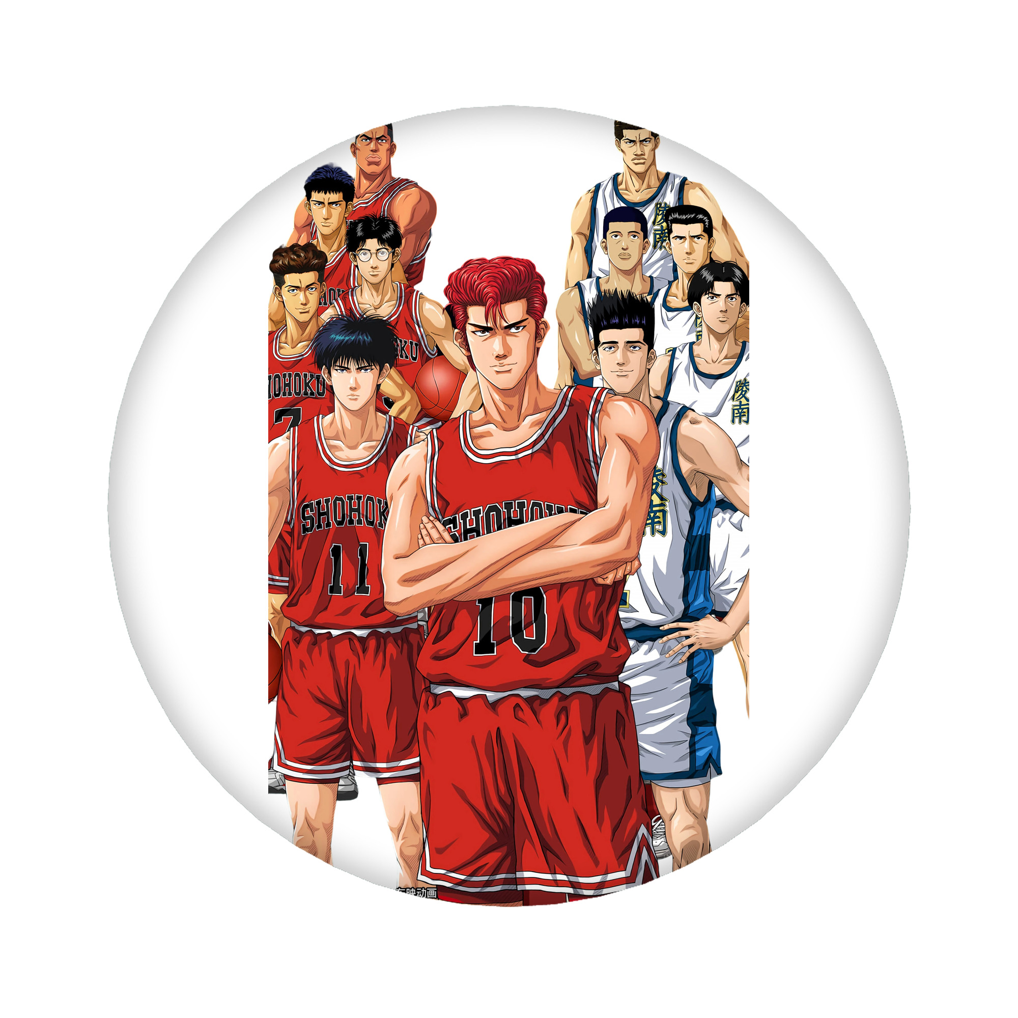 （画像用） SLAM DUNK／スラムダンク 6cm 缶バッジ 複数セット