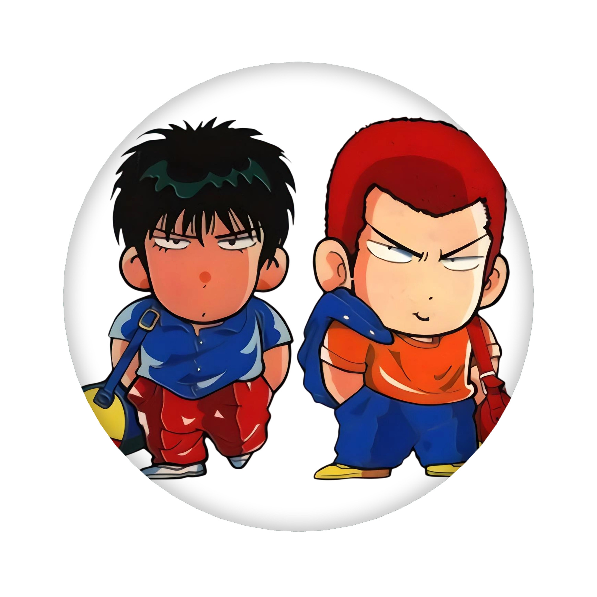 （画像用） SLAM DUNK／スラムダンク 6cm 缶バッジ 複数セット
