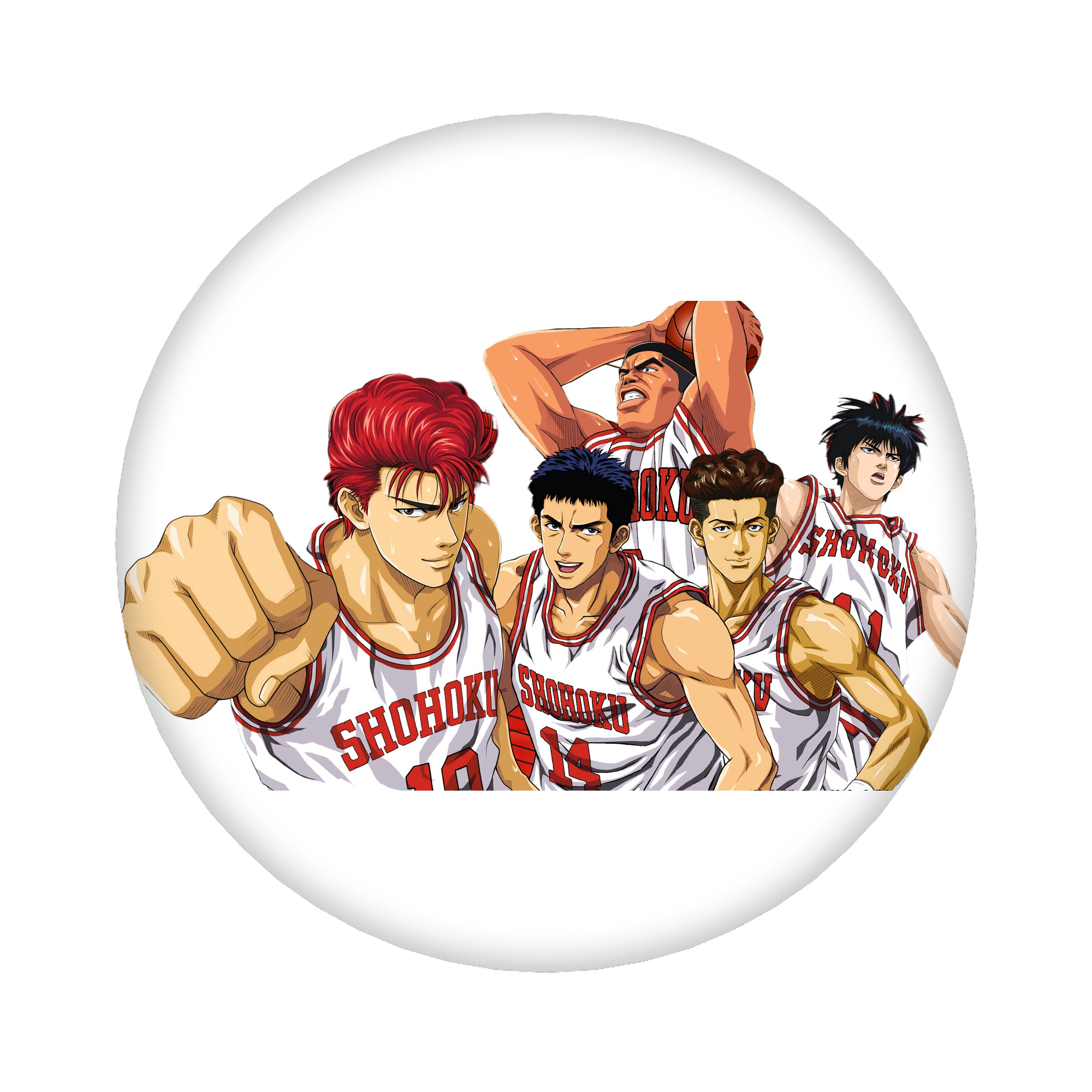 （画像用） SLAM DUNK／スラムダンク 6cm 缶バッジ 複数セット