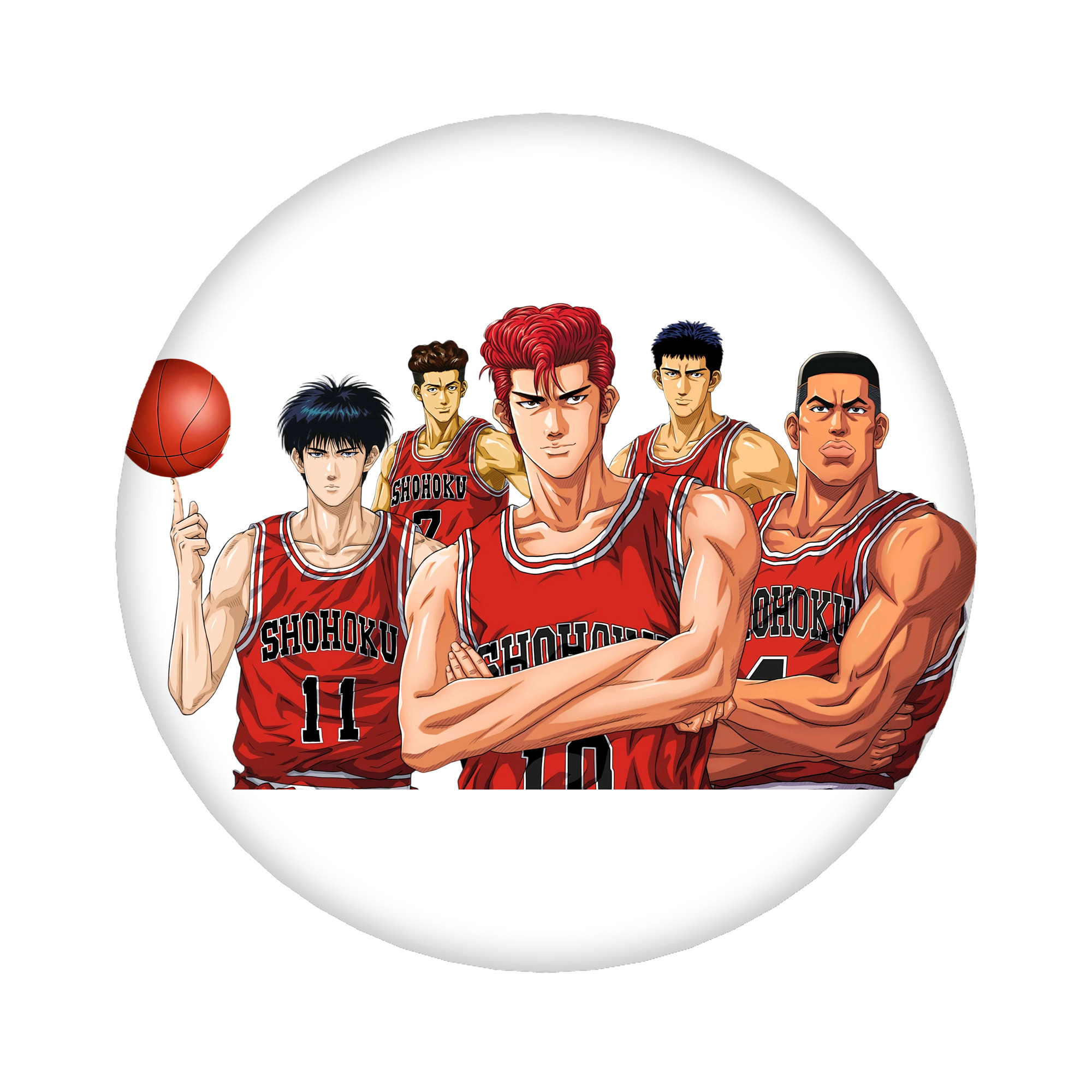 （画像用） SLAM DUNK／スラムダンク 6cm 缶バッジ 複数セット