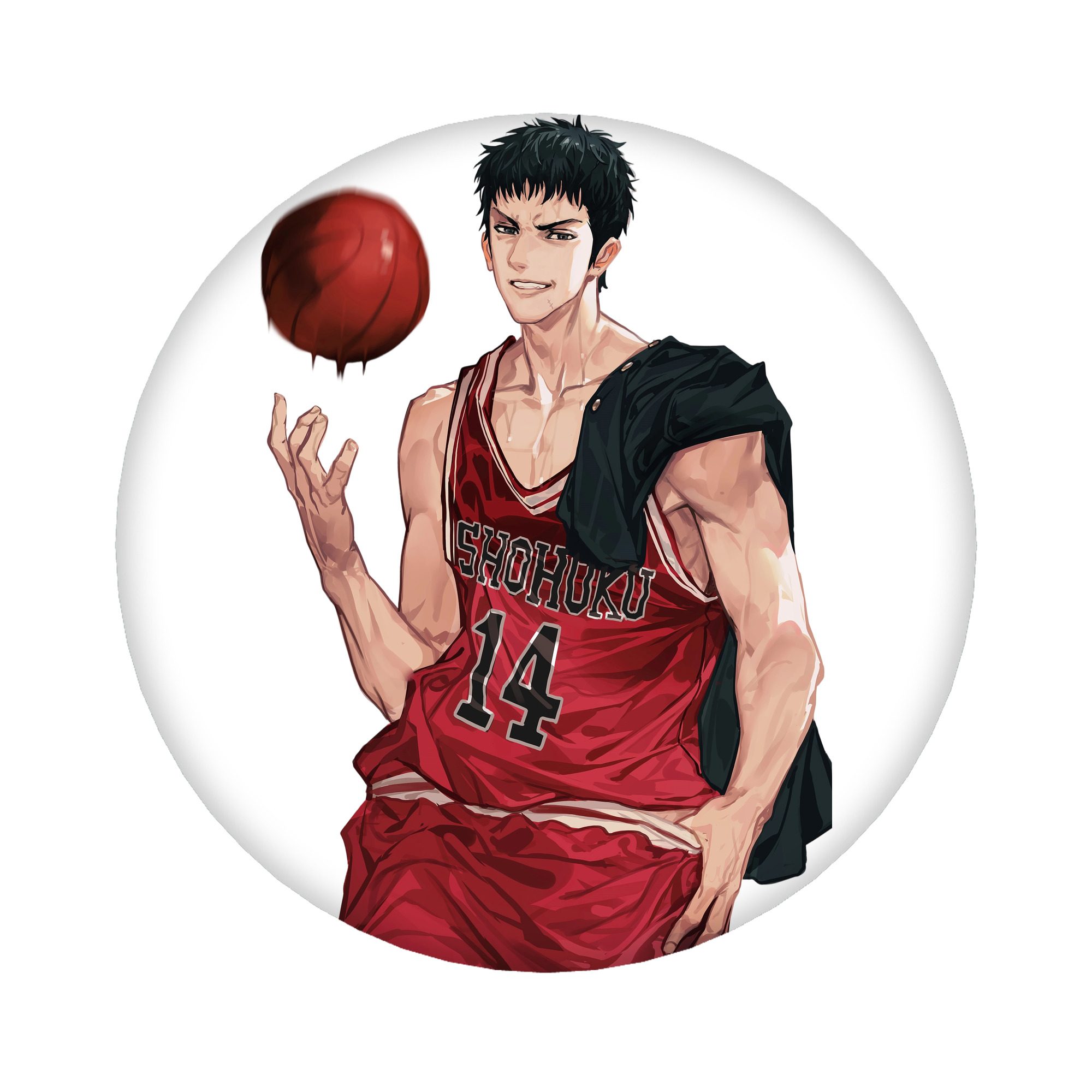 （画像用） SLAM DUNK／スラムダンク 6cm 缶バッジ 複数セット