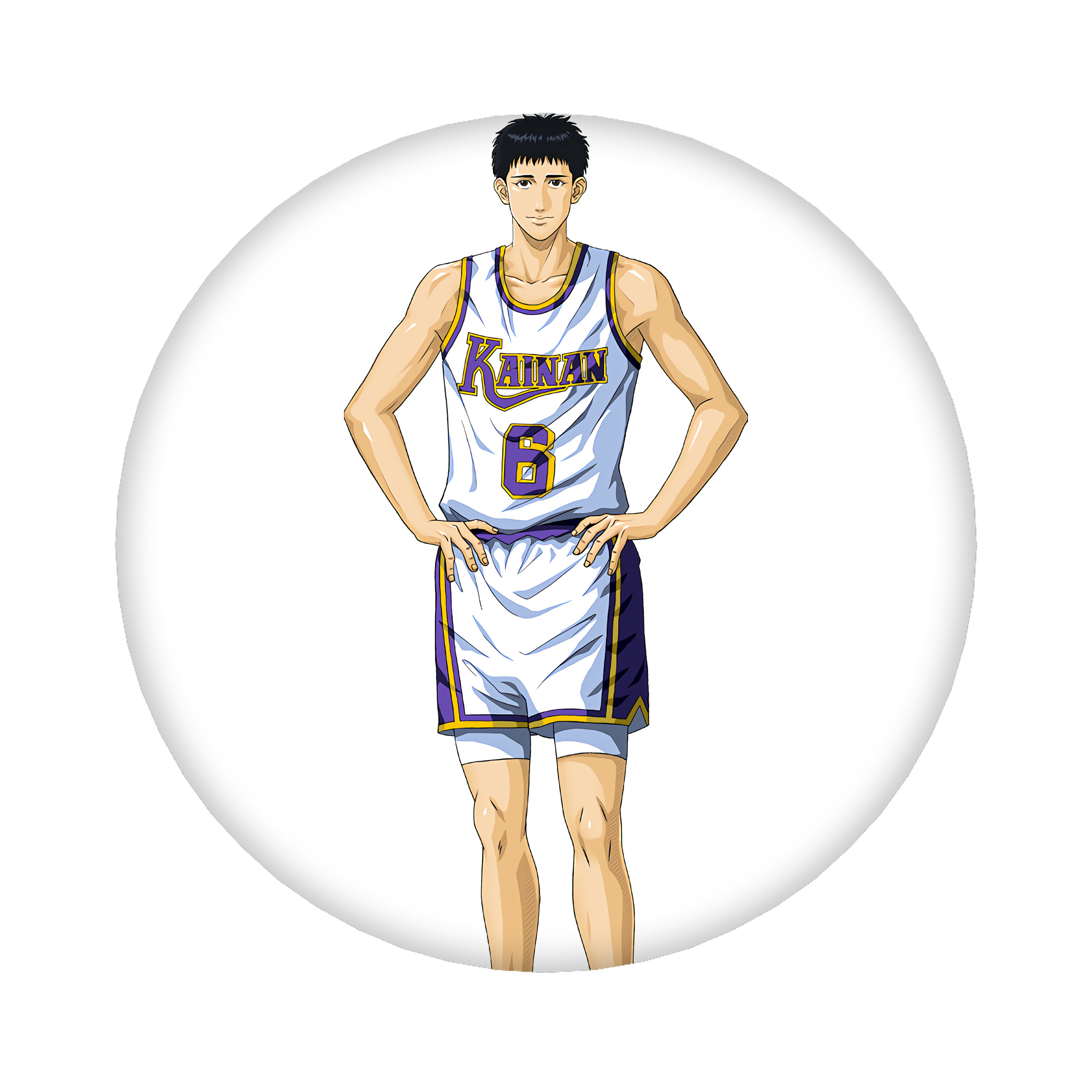 （画像用） SLAM DUNK／スラムダンク 6cm 缶バッジ 複数セット